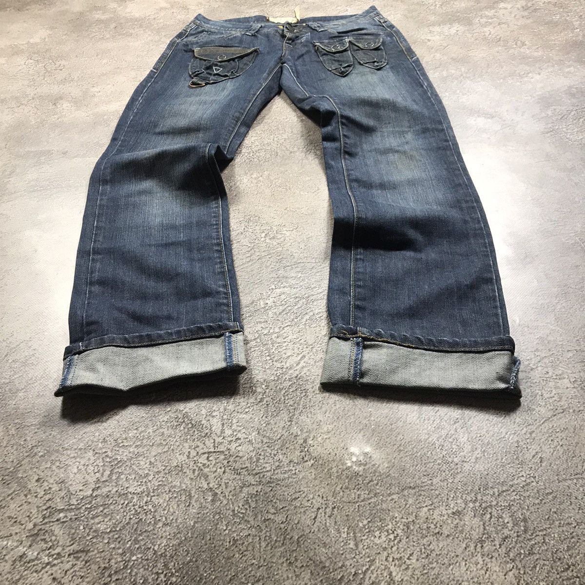 Japanese Brand vintage Faded Jeans japan distressed denim spring pants 90s Size 28" / US 6 / IT 42 - 1 Thumbnail