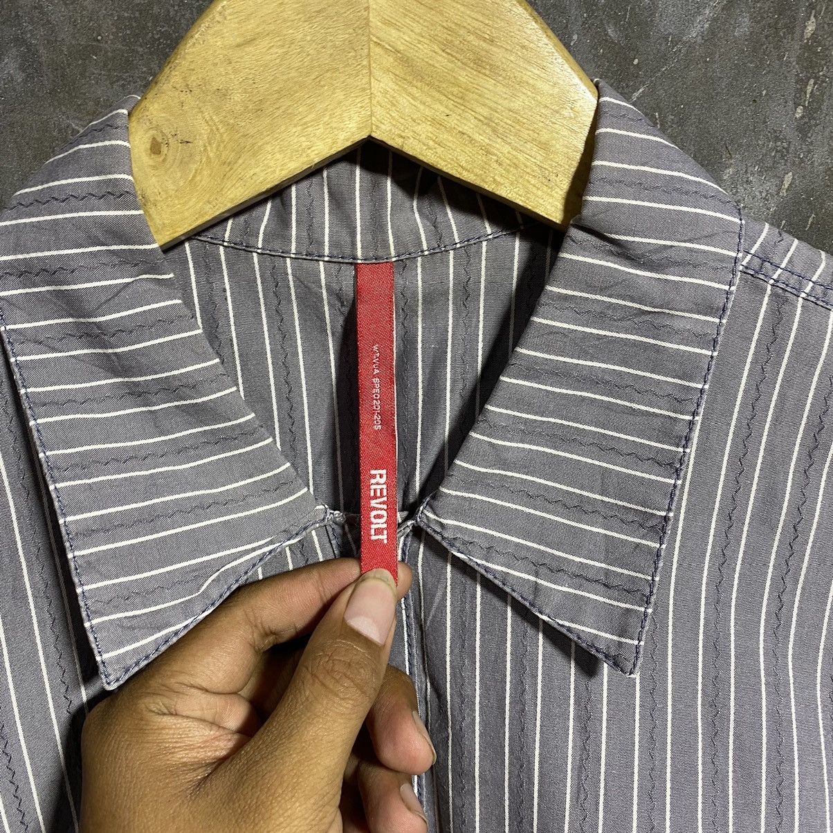 Wtaps Wtaps Striped Work Shirt Size US M / EU 48-50 / 2 - 3 Thumbnail