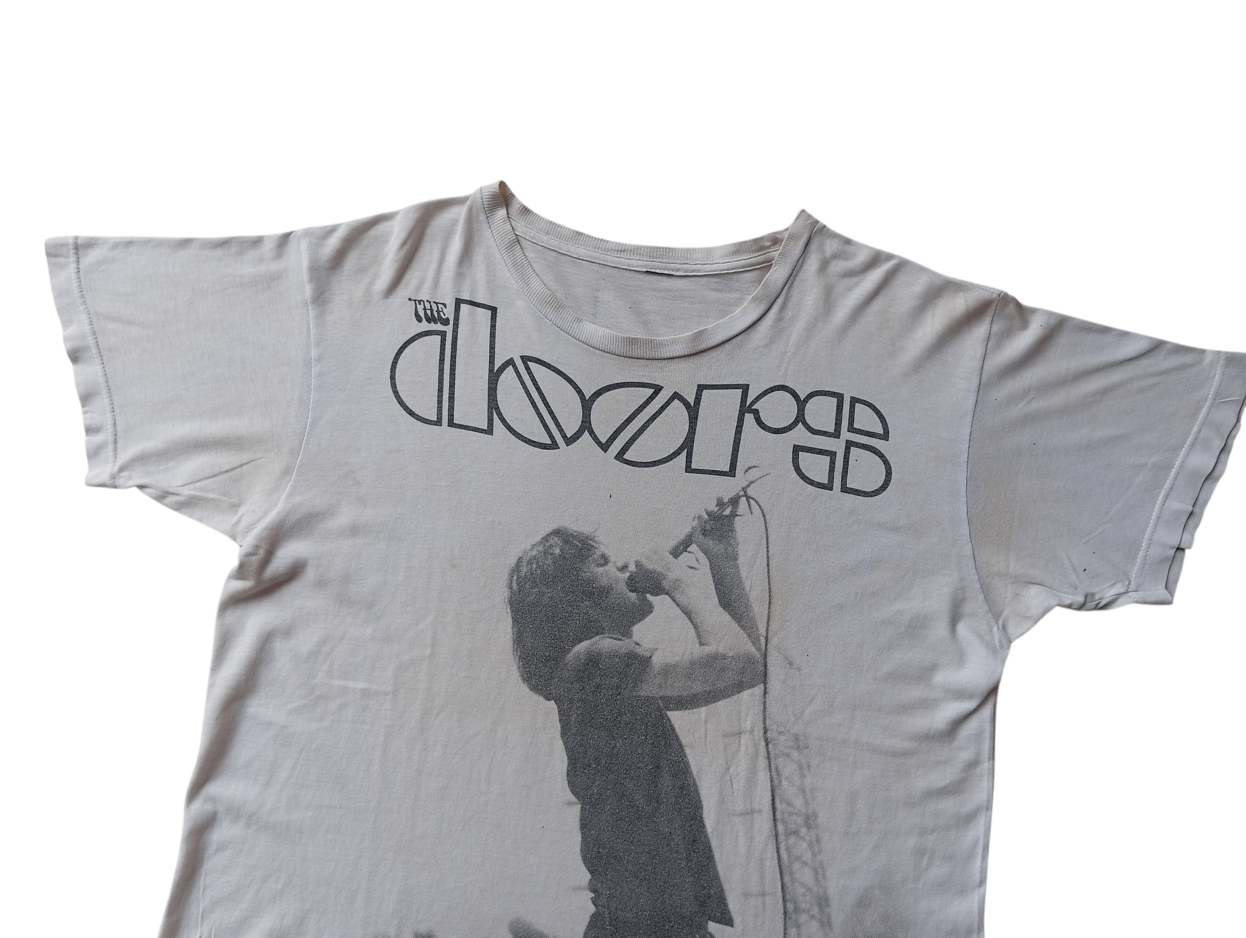 Band Tees Thrashed The Doors Jim Morrison tee Size US M / EU 48-50 / 2 - 2 Thumbnail