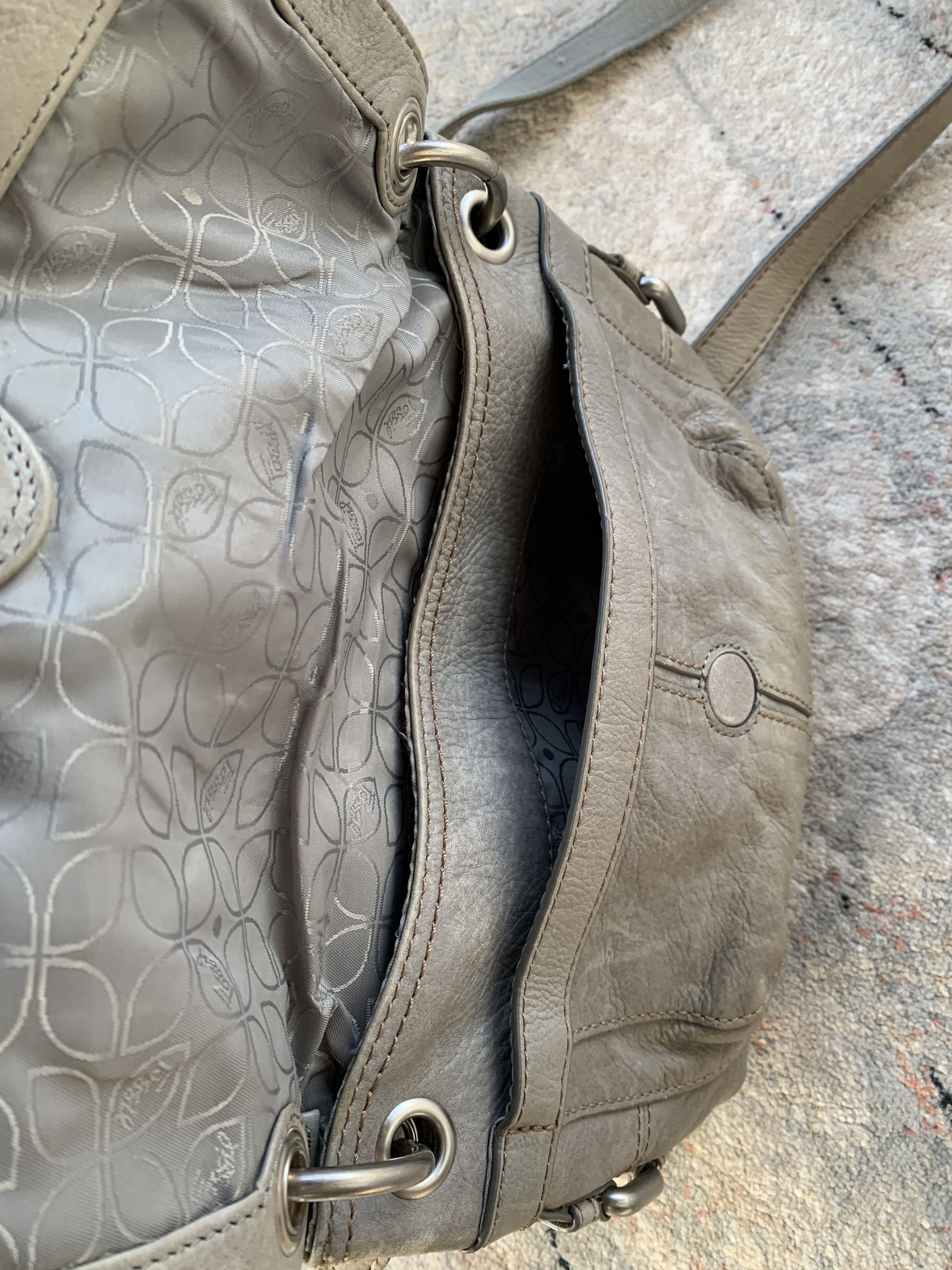 Fossil × Leather × Vintage Fossil Vintage Leather Bag Size ONE SIZE - 8 Thumbnail