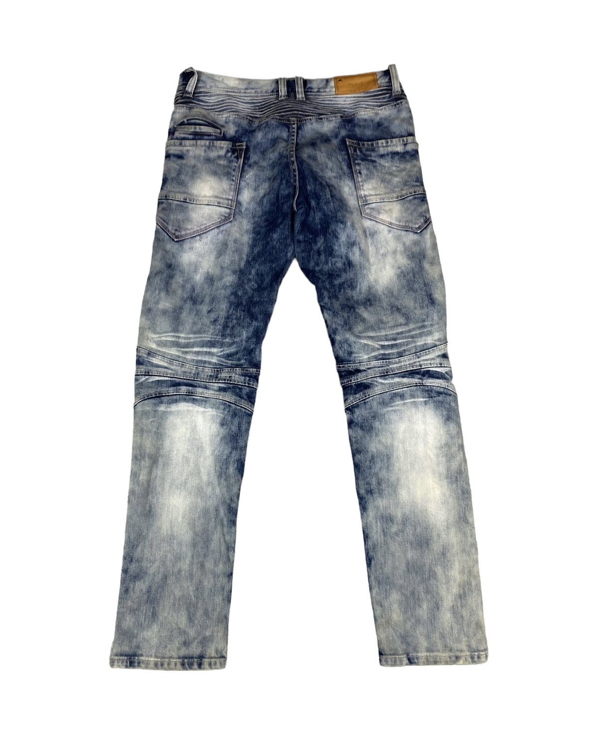 Issey Miyake × Tete Homme Plag Tete Homme Biker Pants. S0113 Size US 32 / EU 48 - 2 Thumbnail