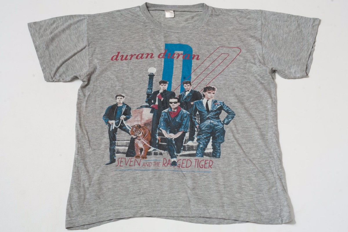 Band Tees Duran Duran Vintage 1984 Seven and The Raged Tiger Shirt Size US M / EU 48-50 / 2 - 1 Thumbnail