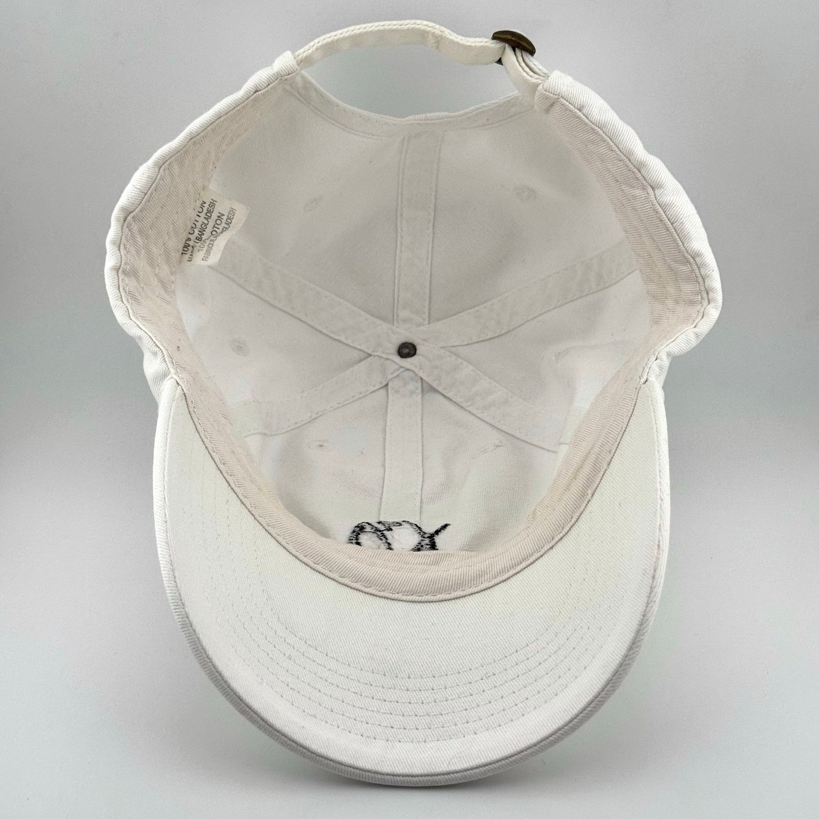 The Weeknd × XO The Weeknd XO Embroidered Logo Hat White Baseball Cap Size ONE SIZE - 4 Thumbnail