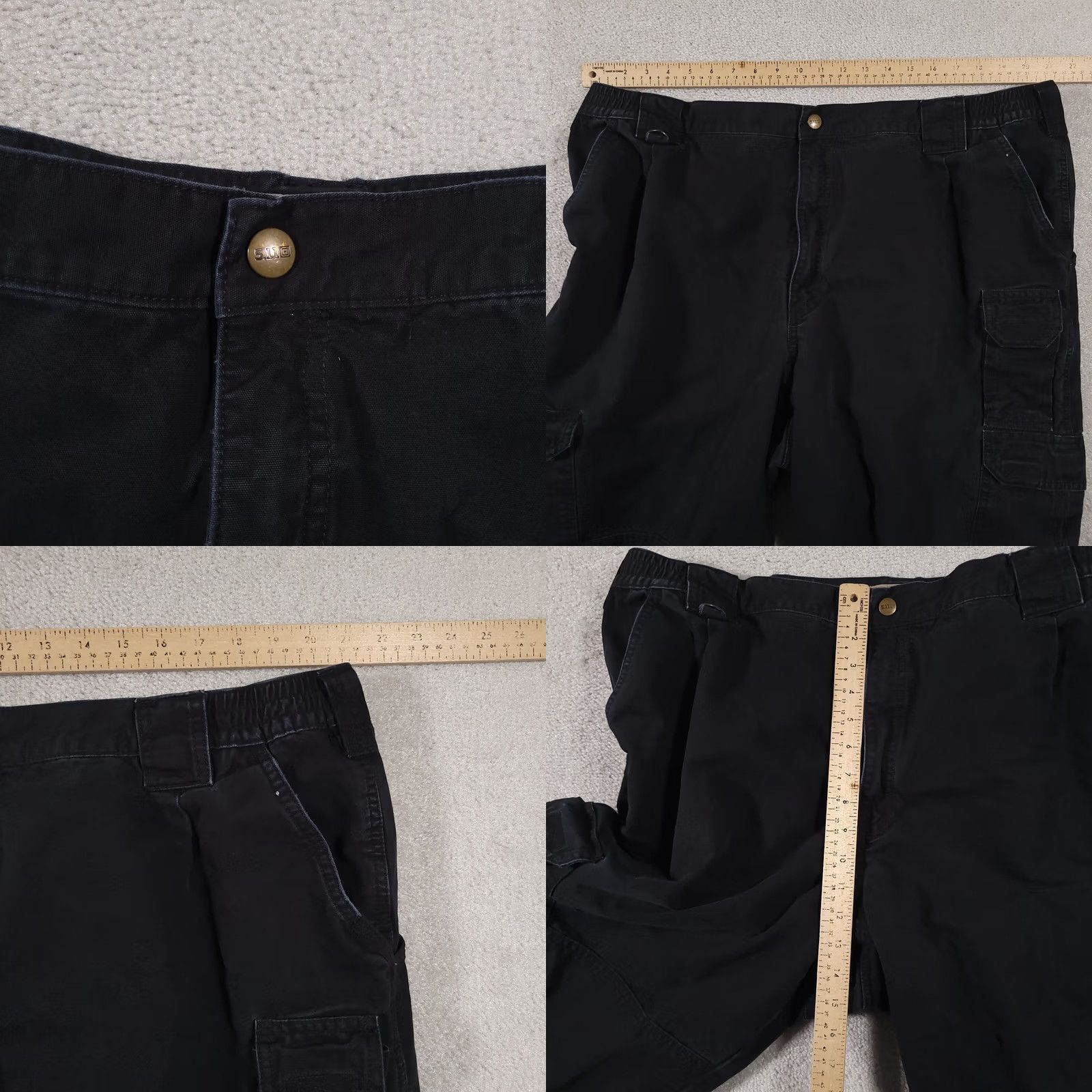 Vintage 5.11 Tactical Cargo Pants Mens 44X32 Blue Utility Rip Stop Work Pants Size US 44 / EU 60 - 8 Thumbnail