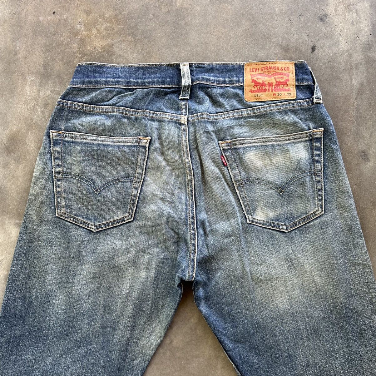 Japanese Brand Vintage Levi’s 513 Distressed Rusty Denim Jean Pant W31 Size US 31 - 11 Thumbnail