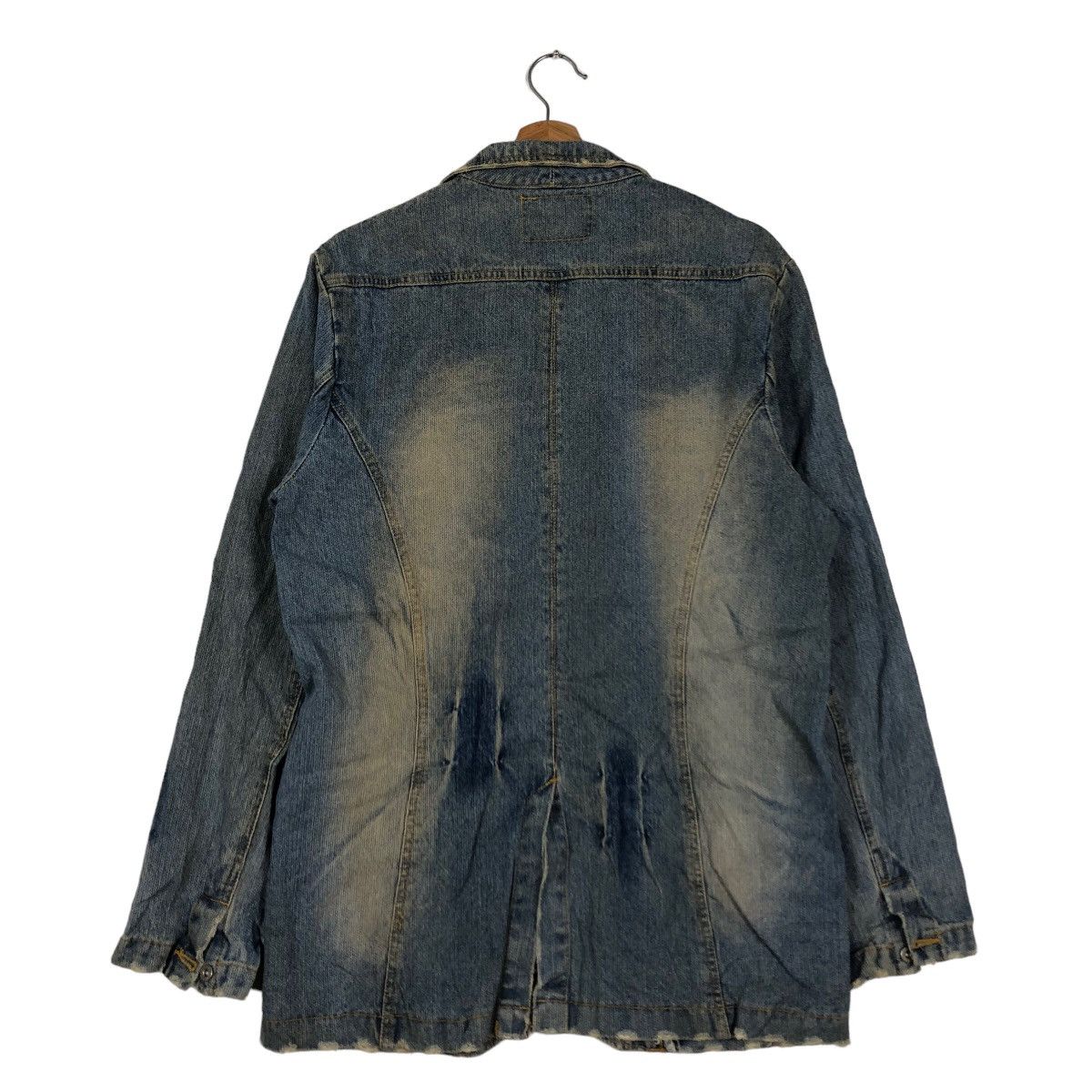 Blue Blue Japan 🔥90’s Hikory Chore Jacket Big Shark Blue Blue Japan Design Size US M / EU 48-50 / 2 - 8 Thumbnail