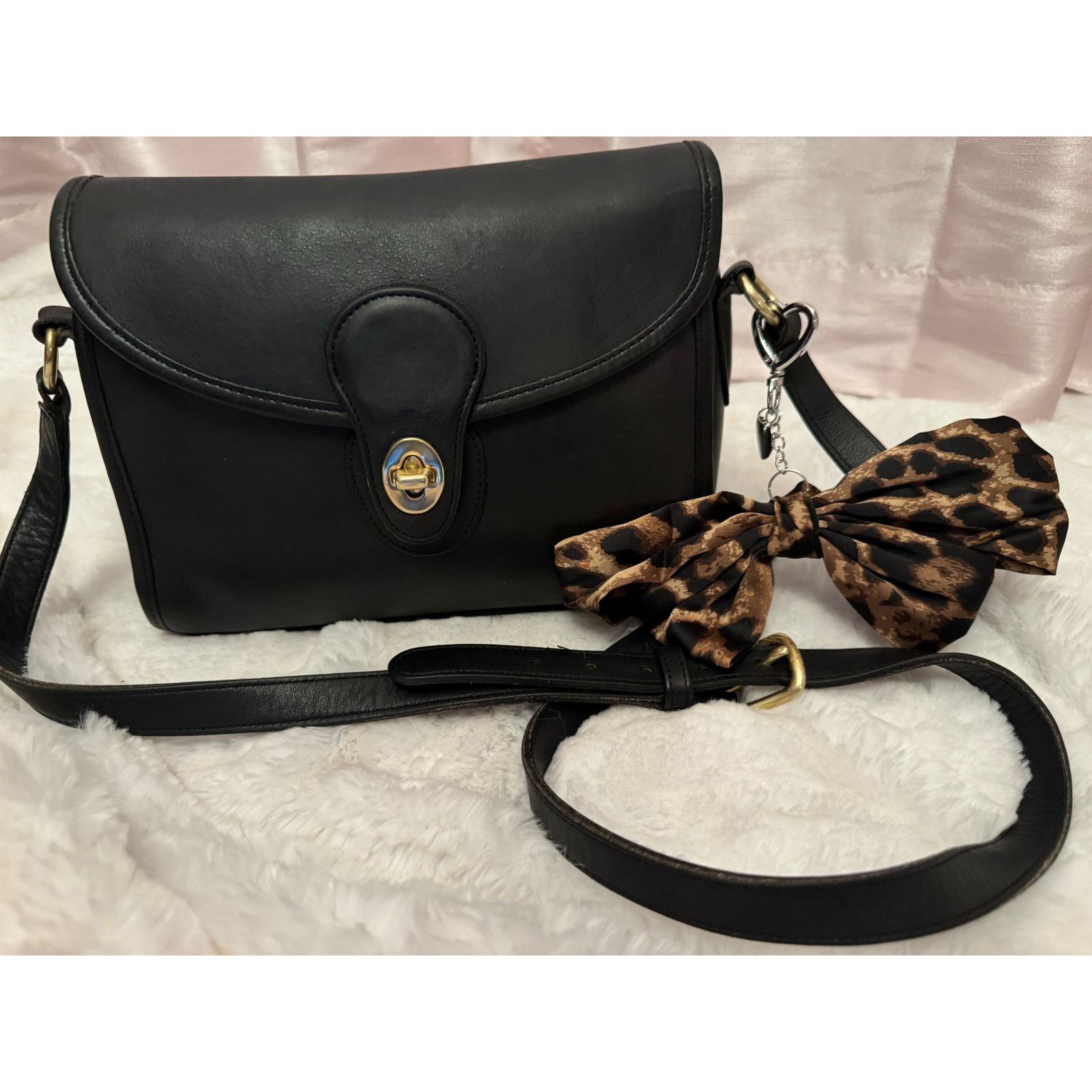 Coach Coach Vintage 9088 Belmont Leather Bag Black | Grailed