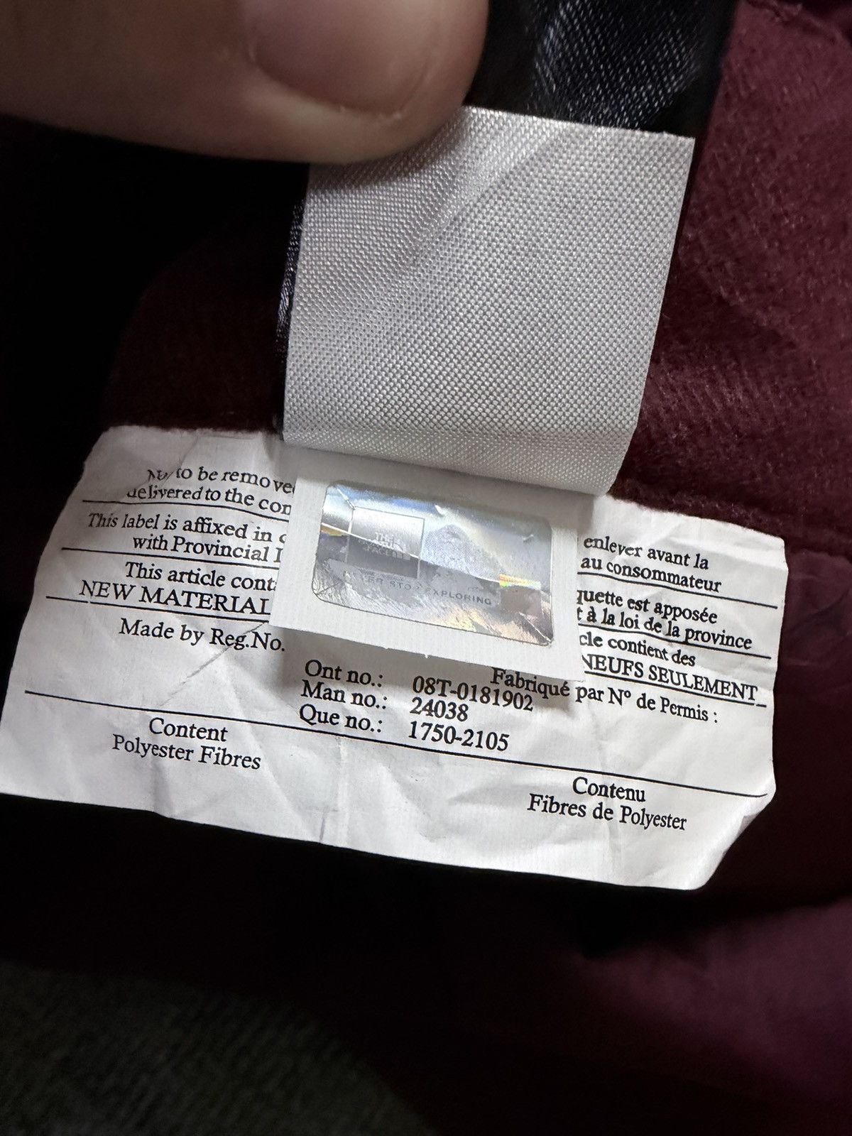 The North Face The North Face Dryvent Burgundy Ski Pants Multipocket Size 35" - 21 Thumbnail