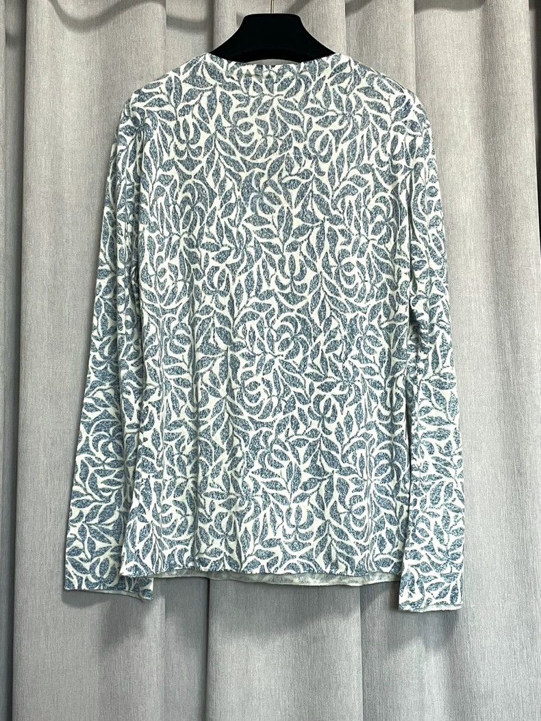 Loro Piana LORO PIANA Printed cashmere sweater Size M / US 6-8 / IT 42-44 - 2 Thumbnail