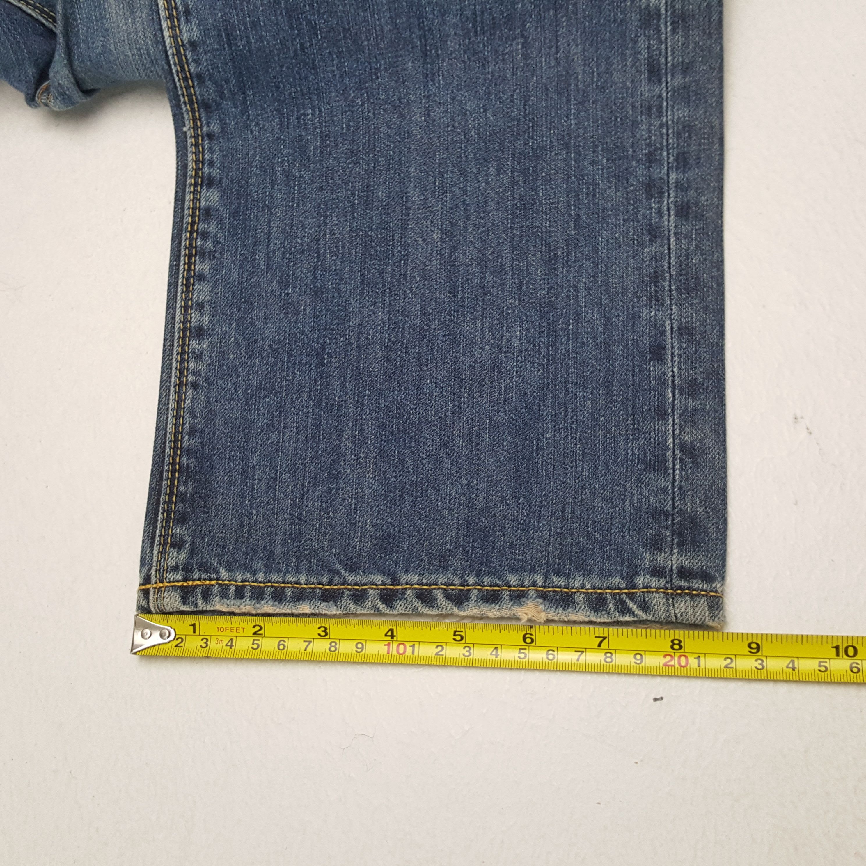 Christian Audigier × Ed Hardy × Vintage Vintage ED HARDY by CHRISTIAN AUDIGIER Italian Custom Jeans Size US 32 / EU 48 - 11 Thumbnail