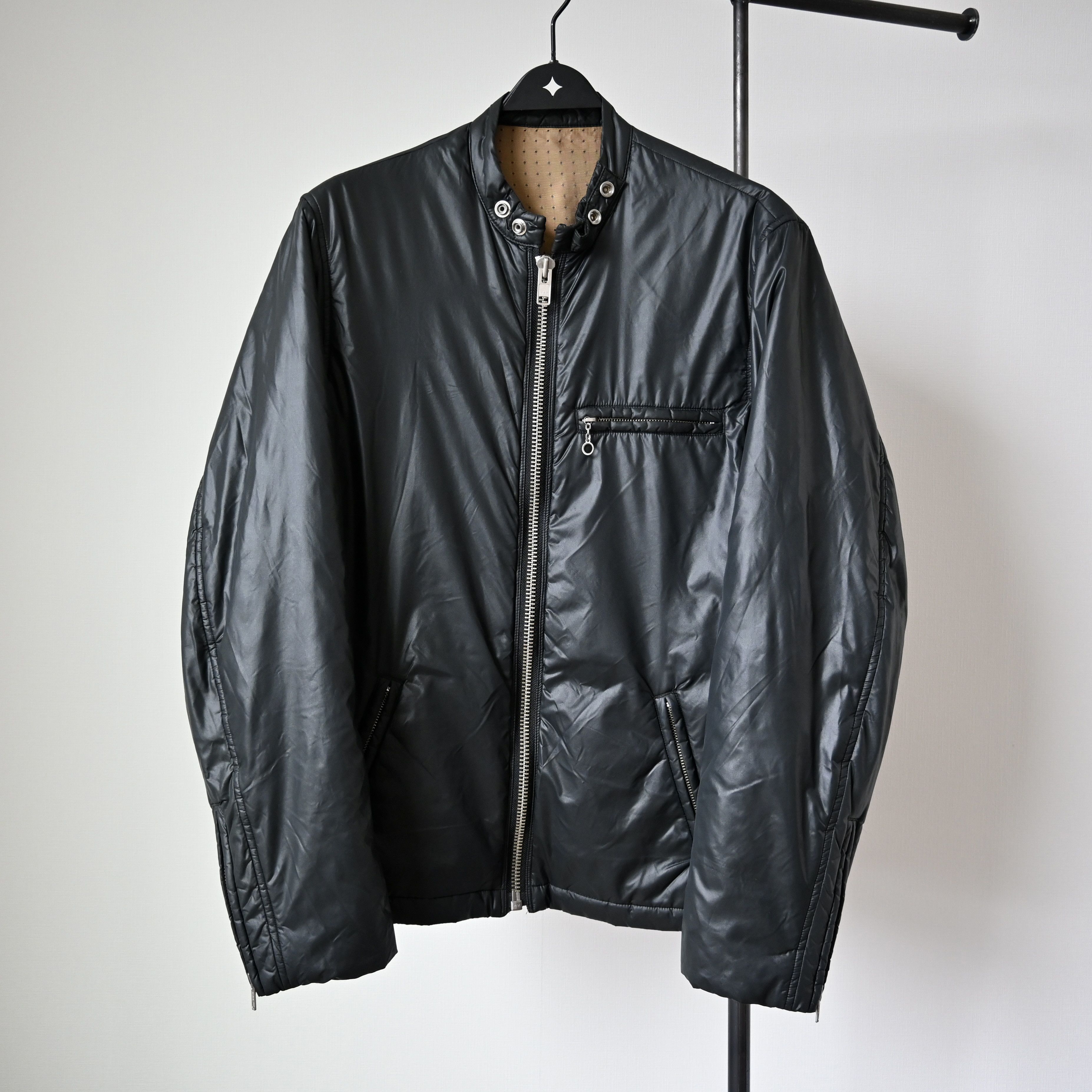 HOLLYWOOD RANCH MARKET TOLLFREE by HR MARKET biker type puffer jacket Size US L / EU 52-54 / 3 - 1 Thumbnail