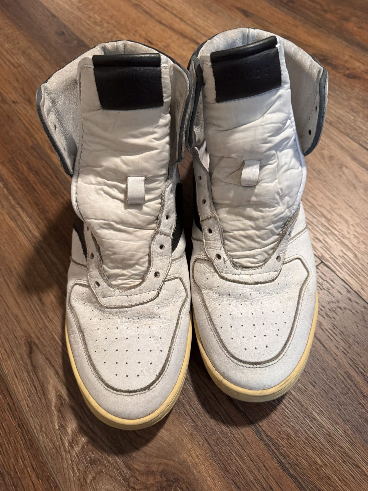 Rhude Rhude Rhecess Hi Black Size US 12 / EU 45 - 2 Thumbnail