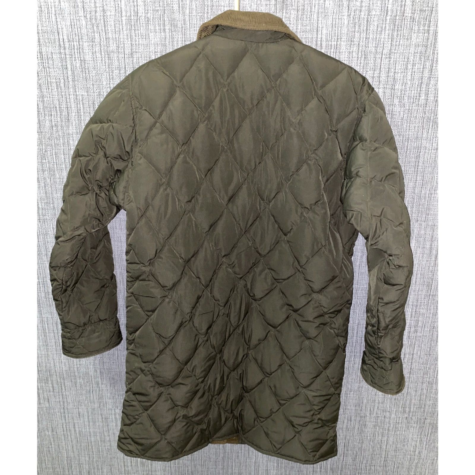 Eddie Bauer VINTAGE Eddie Bauer Womens Jacket Full Zip Down Quilted Green M Size M / US 6-8 / IT 42-44 - 4 Thumbnail
