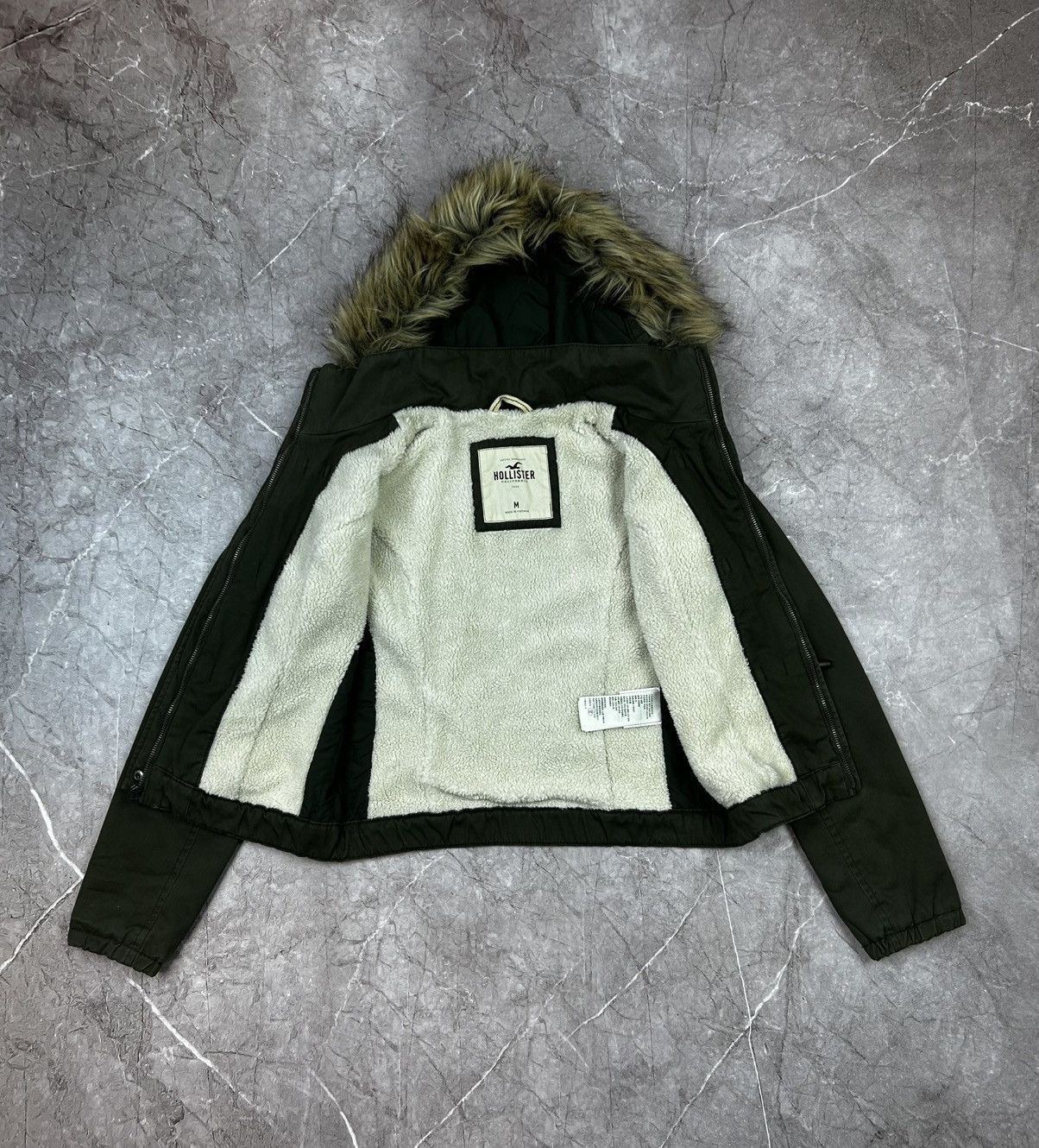 If Six Was Nine 2000s Avant Garde If Six Was Nine Style Jacket fur Hood 90s Size M / US 6-8 / IT 42-44 - 3 Thumbnail