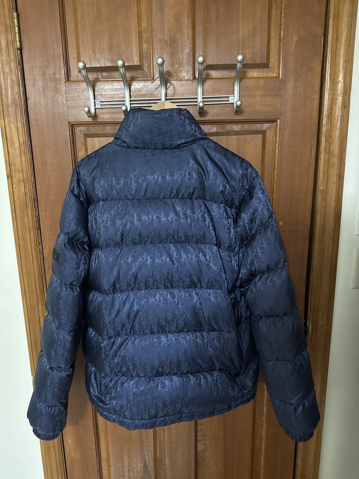 Dior Christian Dior Navy Bubble coat Size US M / EU 48-50 / 2 - 7 Thumbnail