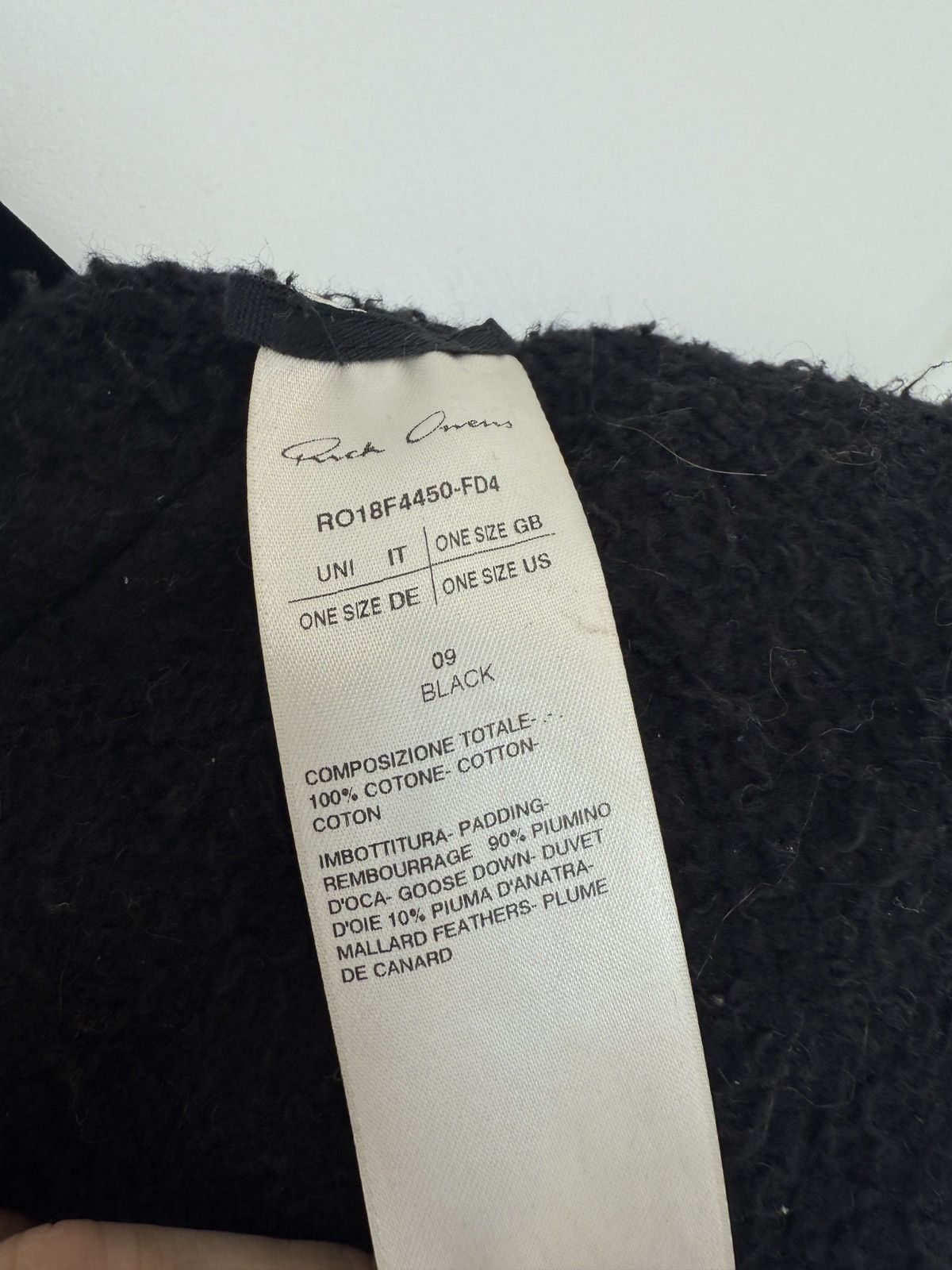 Rick Owens Rick Owens Down Puffer Stole / Long Scarf Size ONE SIZE - 4 Thumbnail