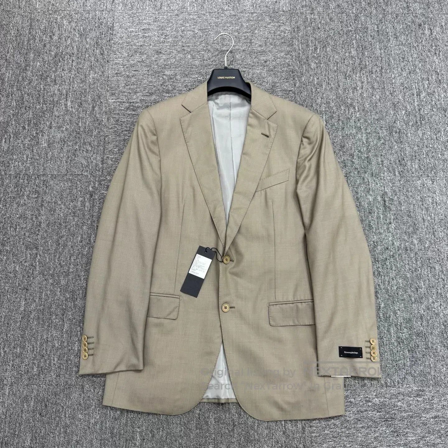 Ermenegildo Zegna Ermenegildo Zegna Check Wool Blazer. Size US M / EU 48-50 / 2 - 1 Thumbnail