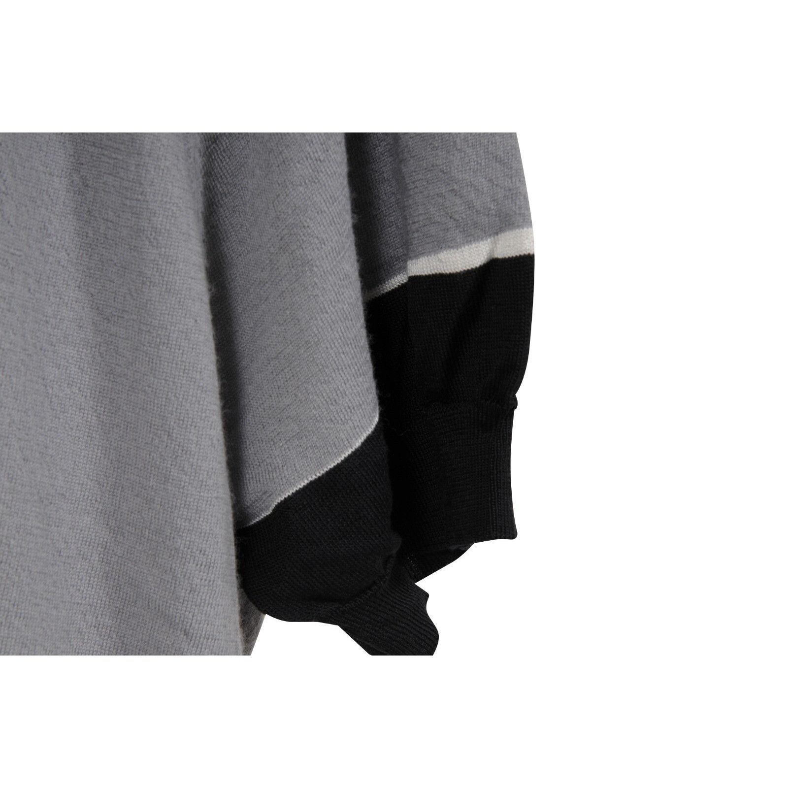 Prada Polo Knit Size IT 52 Gray Wool Silk Blend Size US L / EU 52-54 / 3 - 7 Thumbnail