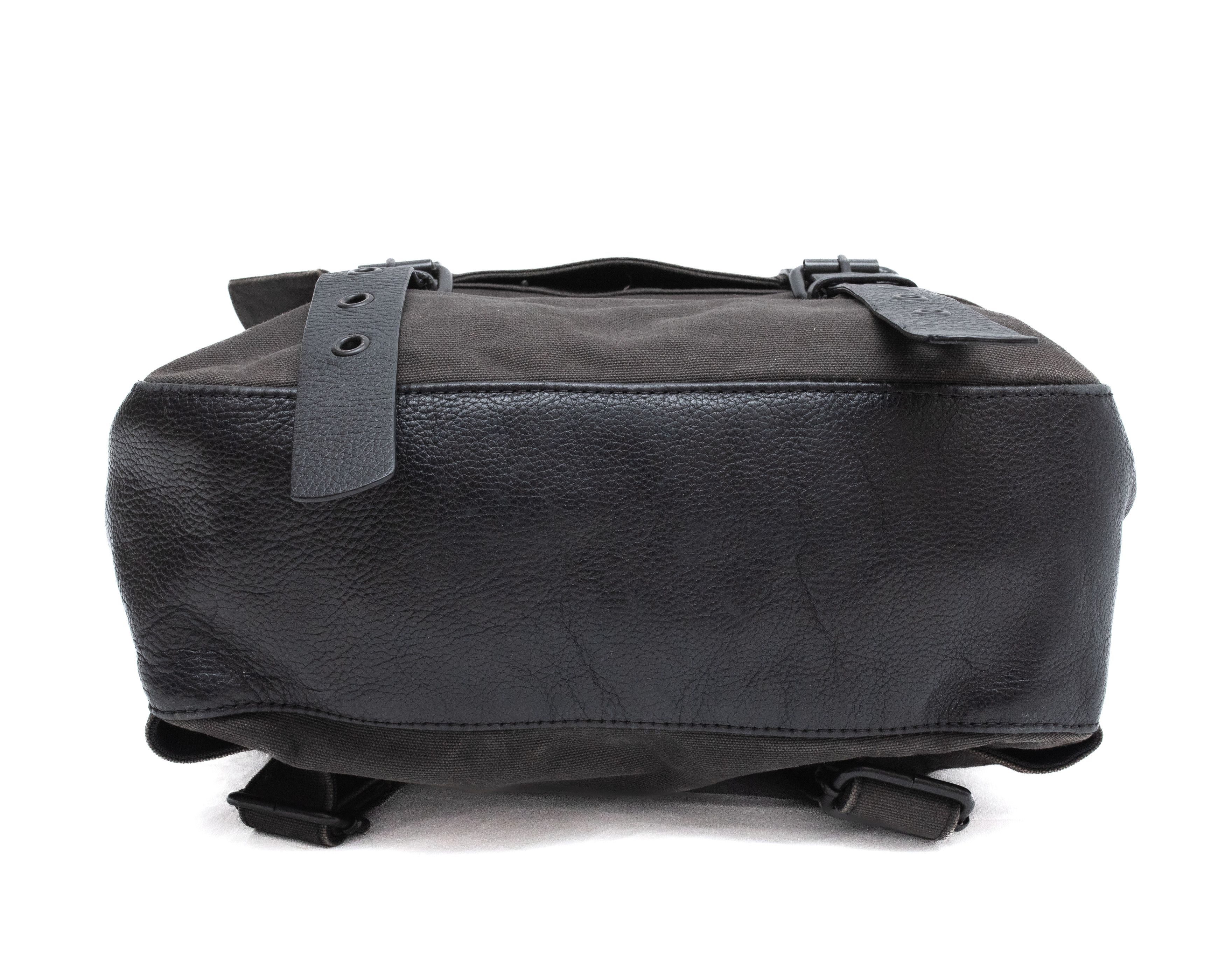 Y's Y’s MANDARINA Canvas Backpack w Leather Detail Size ONE SIZE - 8 Thumbnail