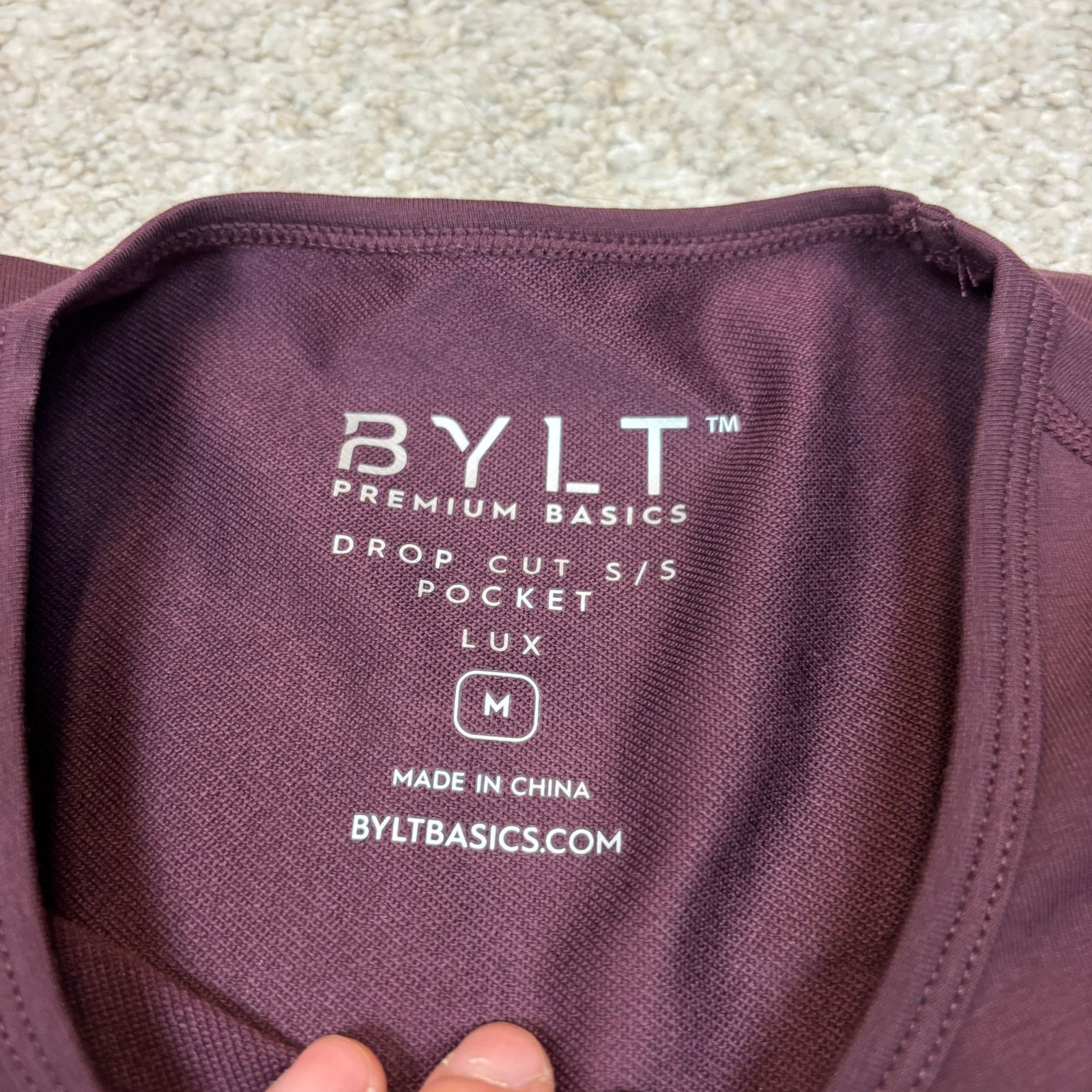 Other NWT Bylt Drop Cut Short Sleeve Pocket Lux Tee Shirt Men's M Size US M / EU 48-50 / 2 - 6 Thumbnail