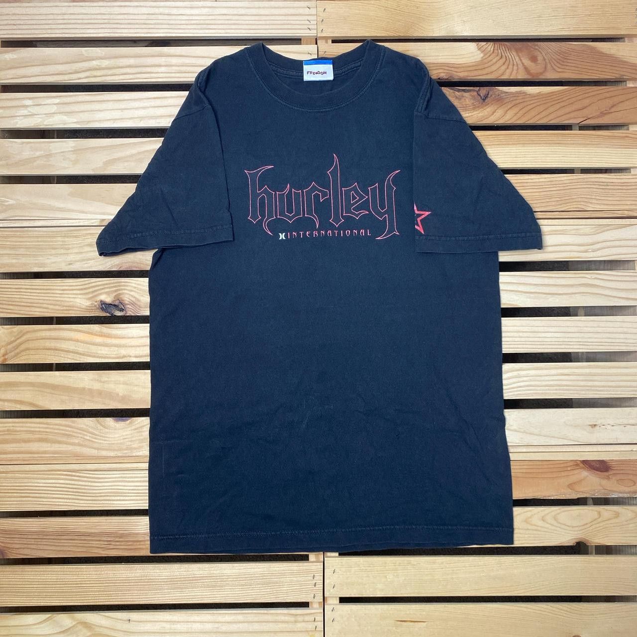 Hurley Vintage Hurley Faded Black Surf Tee Size Medium Size US M / EU 48-50 / 2 - 1 Thumbnail