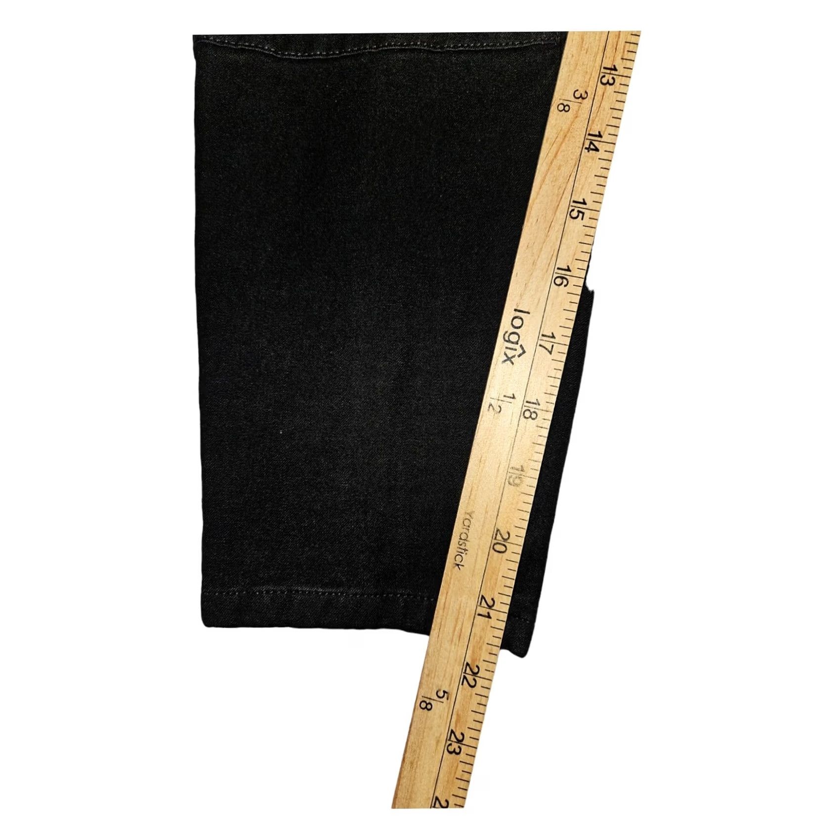 Banana Republic VINTAGE Banana Republic Sloan Capris Womens 10P Black Stretch Casual Preppy Capris Tapered 21.5in Inseam Womens Size ONE SIZE - 5 Thumbnail