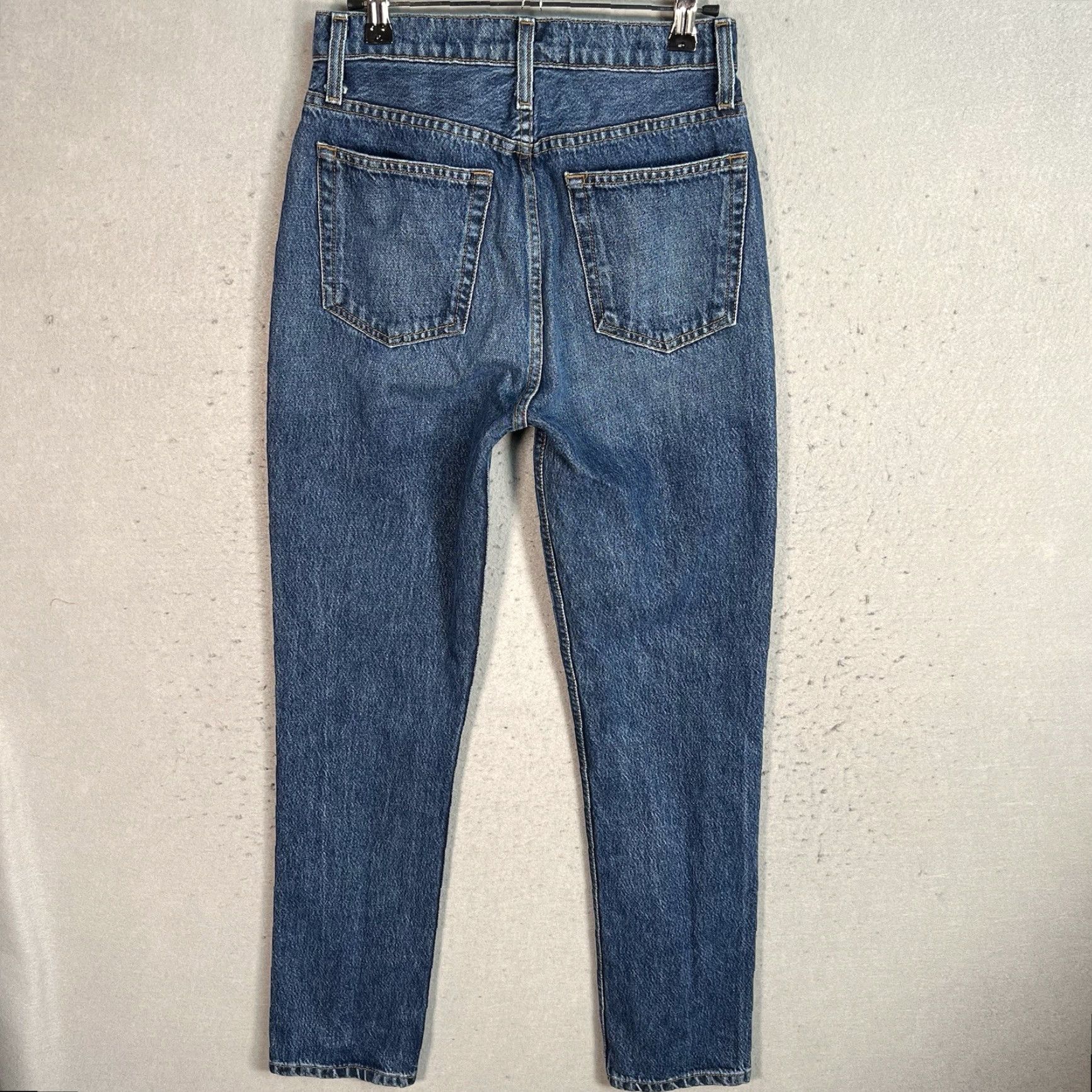 Reformation Reformation Jeans Women Adult 26 Blue Ultra High Rise Slim Straight Denim 5-Pocket 90s Bohemian Womens Size 26" / US 2 / IT 38 - 2 Thumbnail