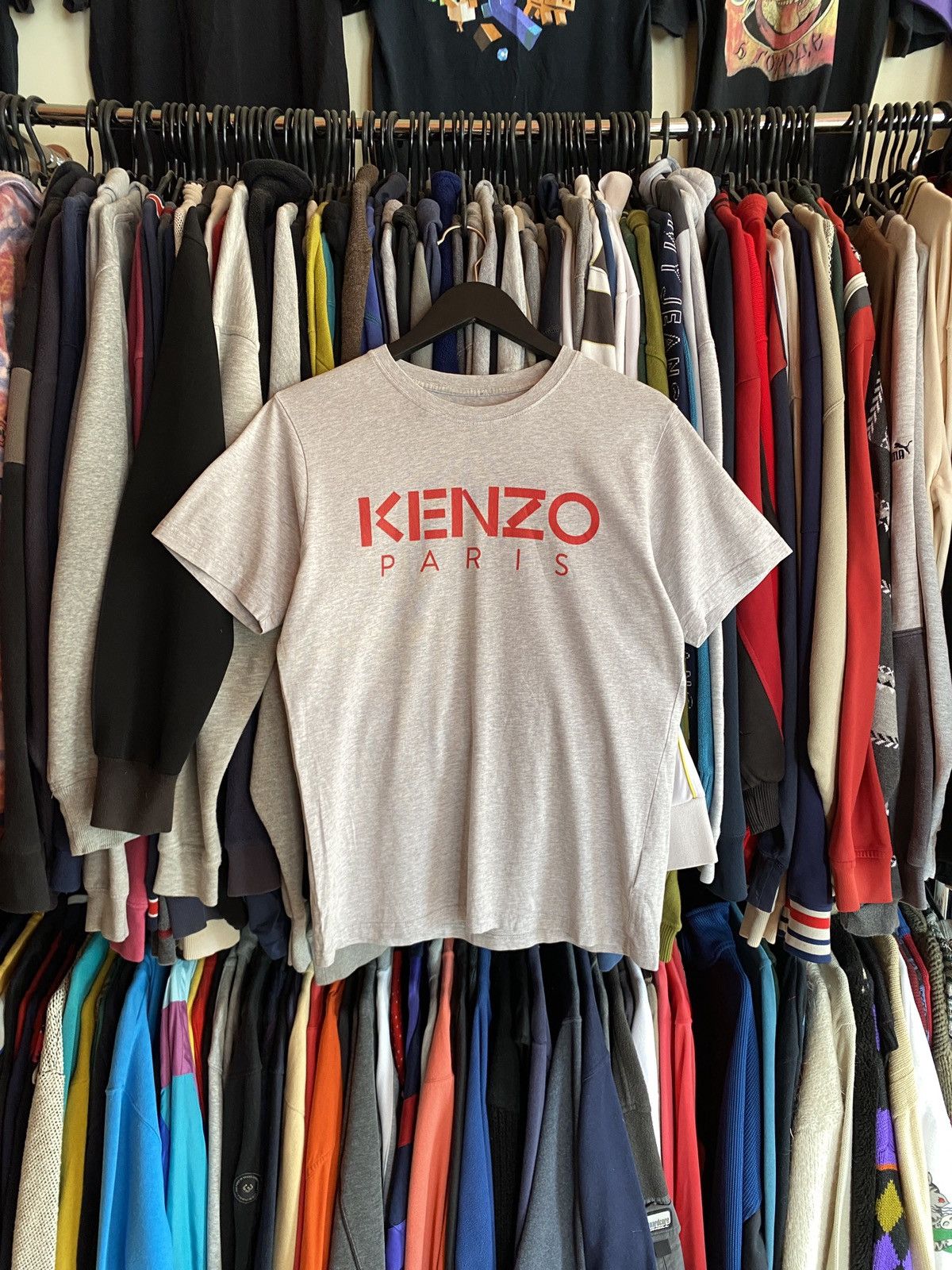 Kenzo VINTAGE KENZO BIG LOGO T-SHIRT Y2k Size US M / EU 48-50 / 2 - 1 Thumbnail