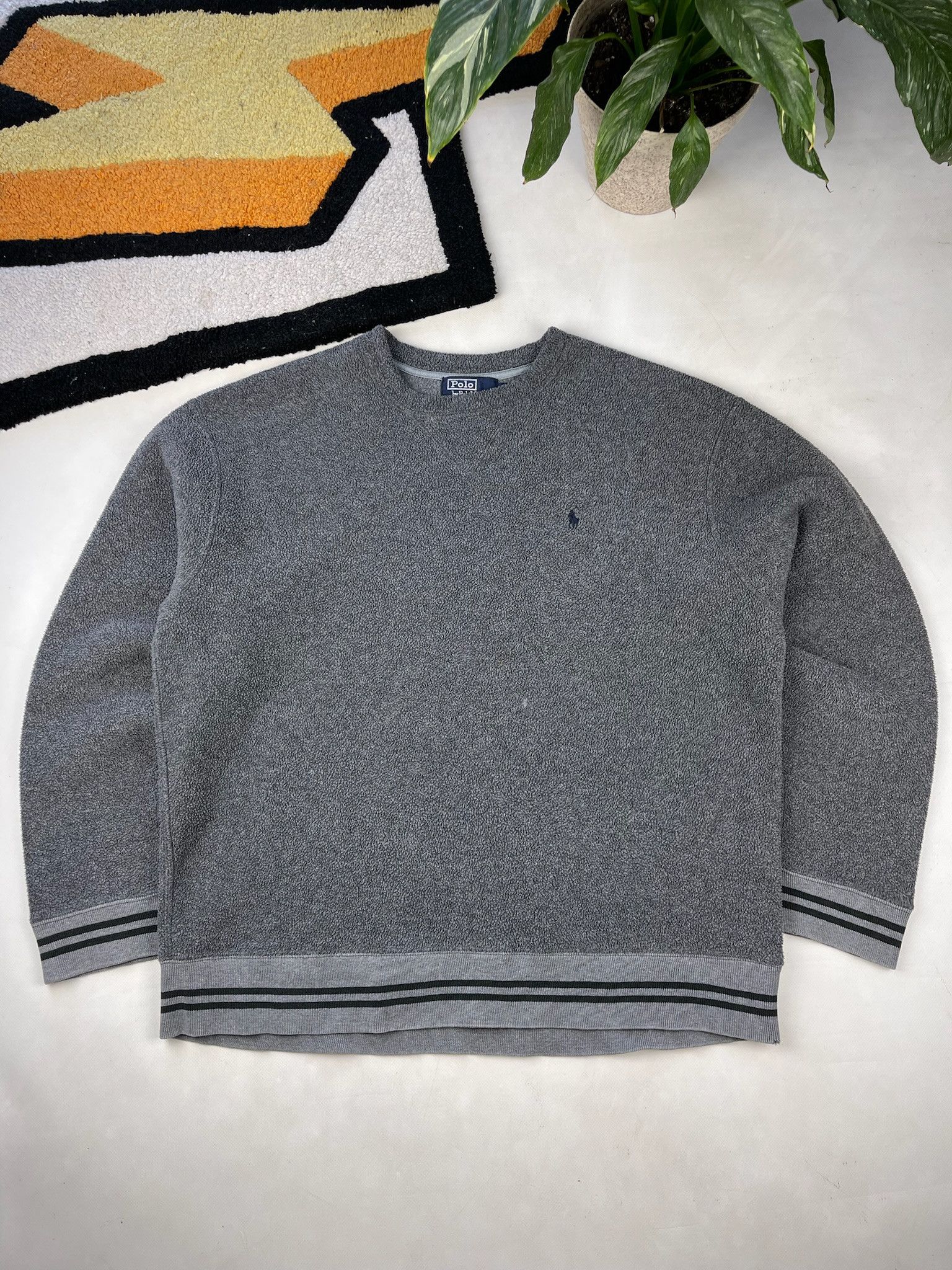Polo Ralph Lauren Vintage Polo Sport fleece jacket bomber Size US L / EU 52-54 / 3 - 8 Thumbnail