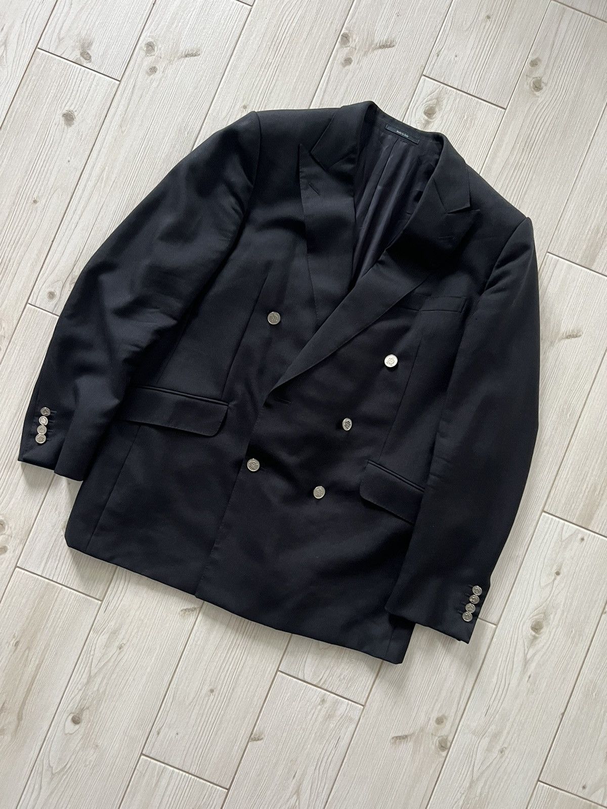 Alfred Dunhill Dunhill Double Breasted Mohair Blazer 54R Made in Italy 5k$ Size 54R - 15 Thumbnail