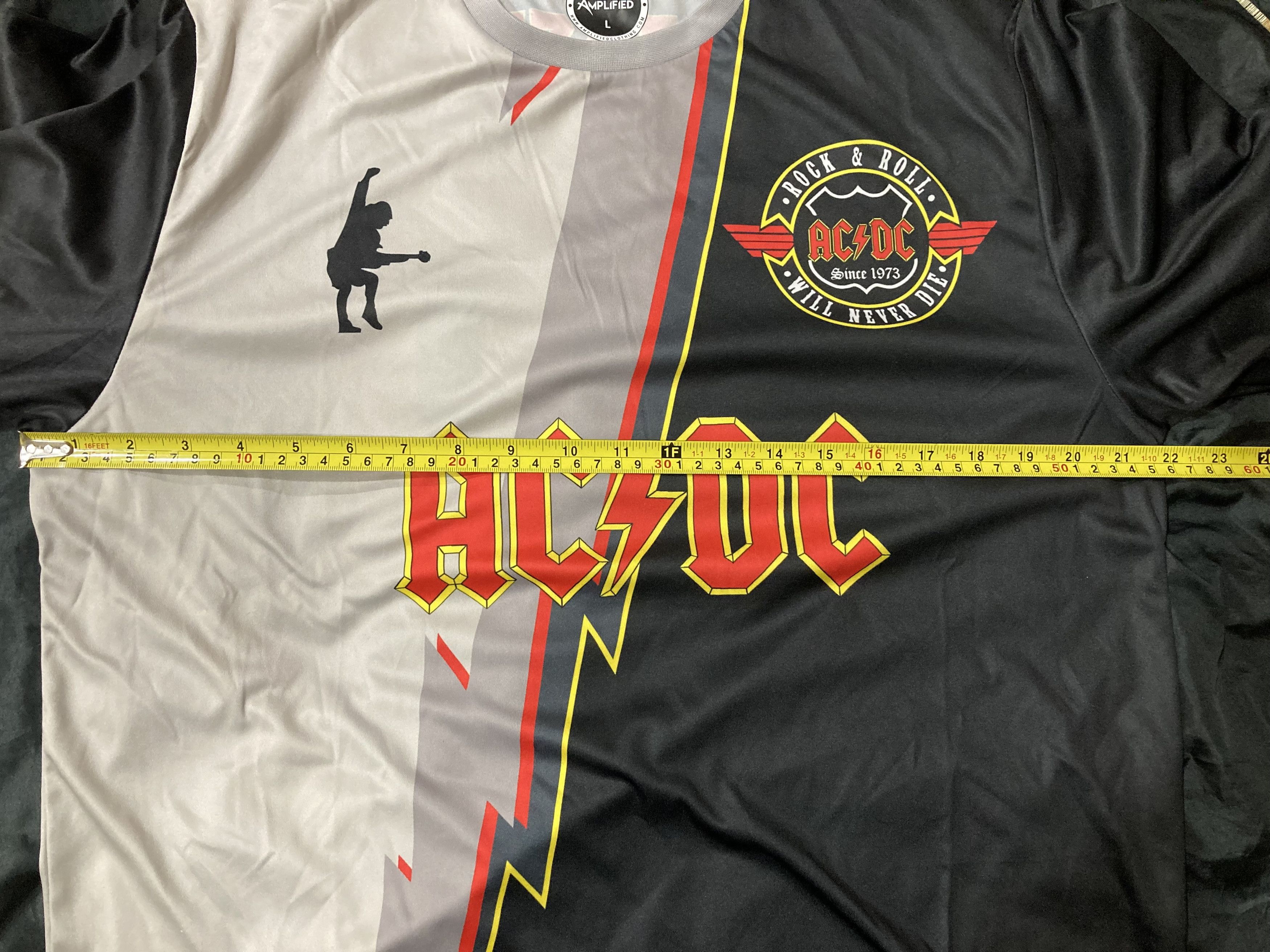 AC/DC AC/DC Thunderstruck 90 Full Print Jersey Shirt Amplified Size US L / EU 52-54 / 3 - 5 Thumbnail