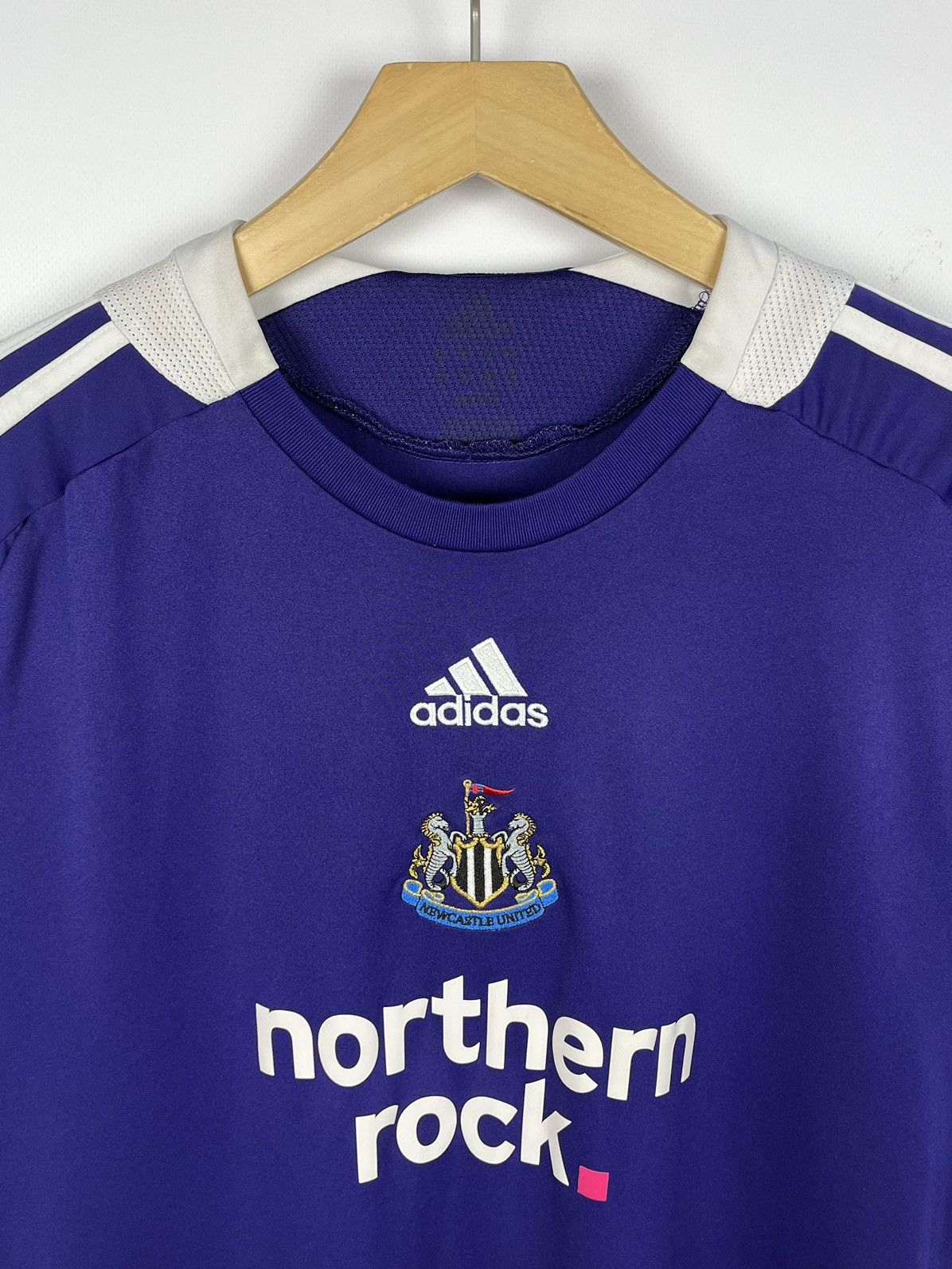 Adidas Vintage Adidas New Castle united home soccer jersey 2008 Size US L / EU 52-54 / 3 - 6 Thumbnail