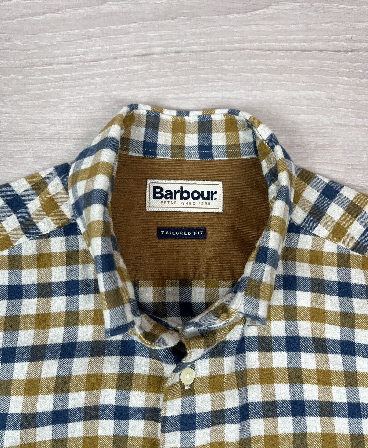 Barbour Barbour Rothe Tailored Flannel Checkered Shirt Size US M / EU 48-50 / 2 - 7 Thumbnail