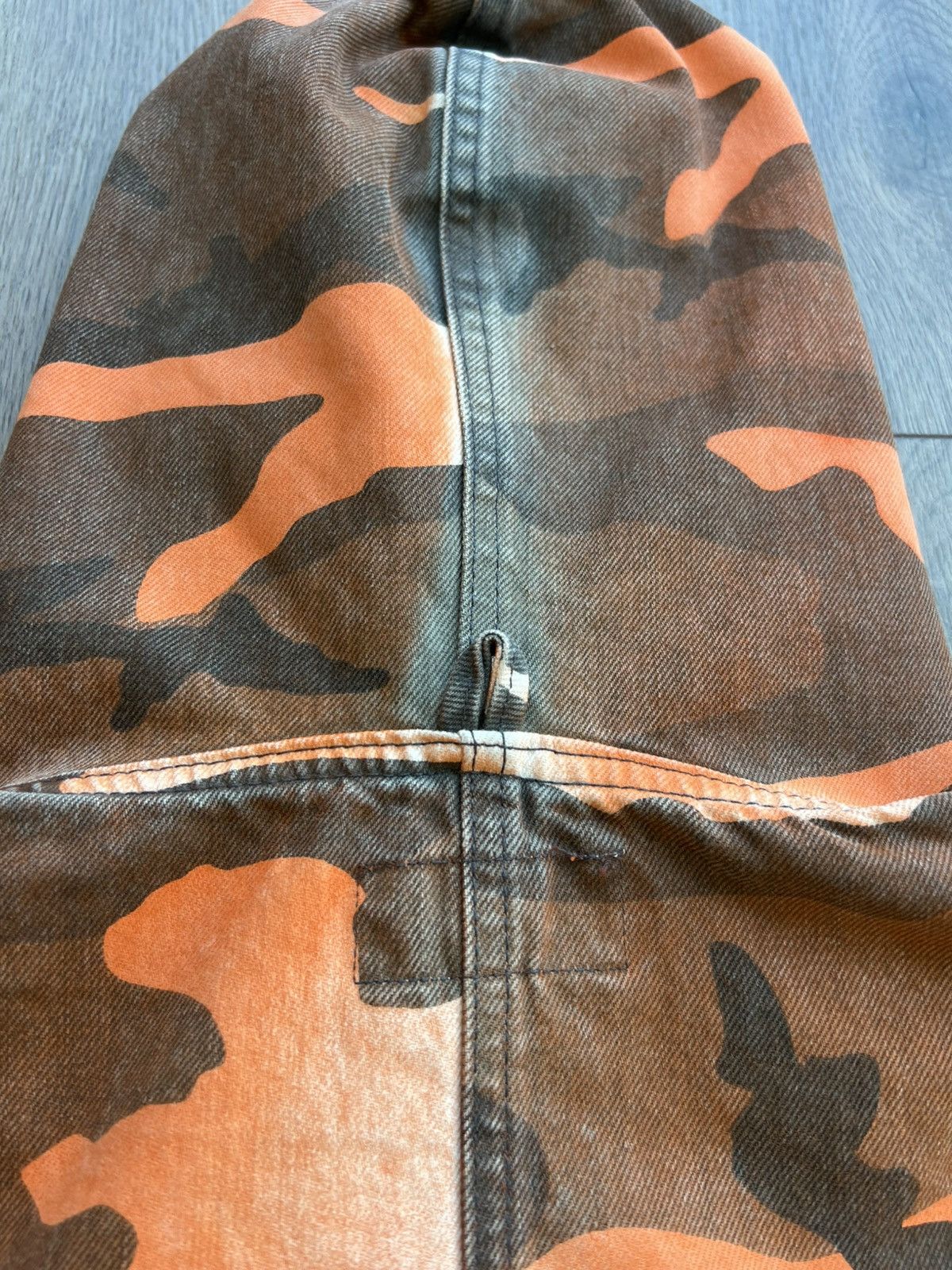 Stussy Stussy Spray Dye Work Jacket Orange Camo Size US M / EU 48-50 / 2 - 8 Thumbnail