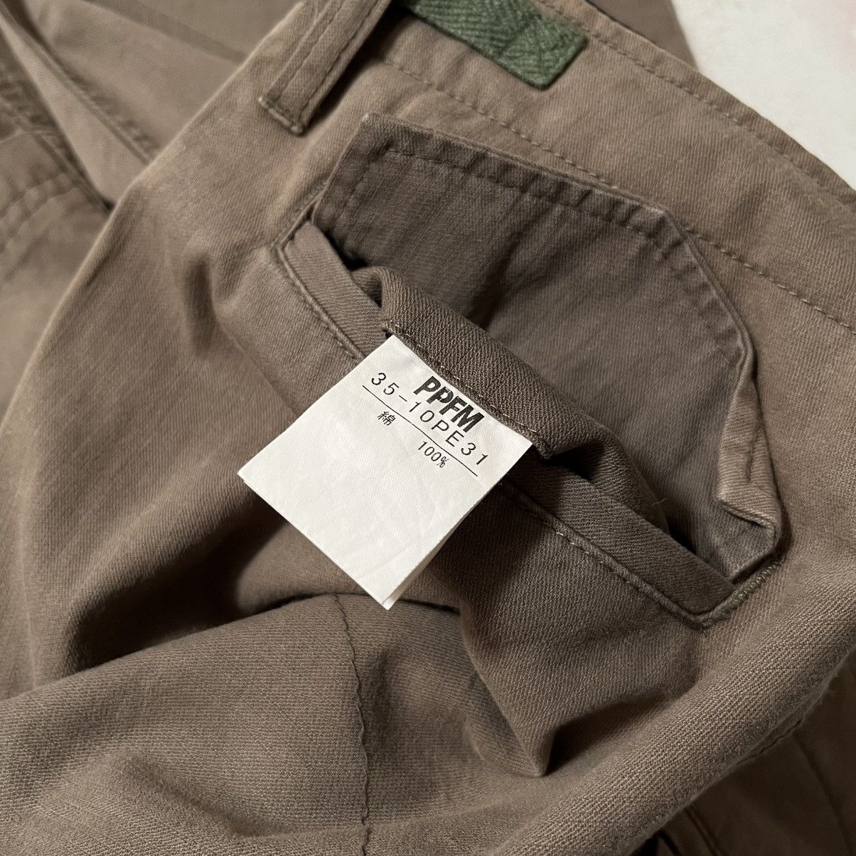 PPFM 2000s PPFM Asymmetric Cargo Pants Size US 32 / EU 48 - 6 Thumbnail