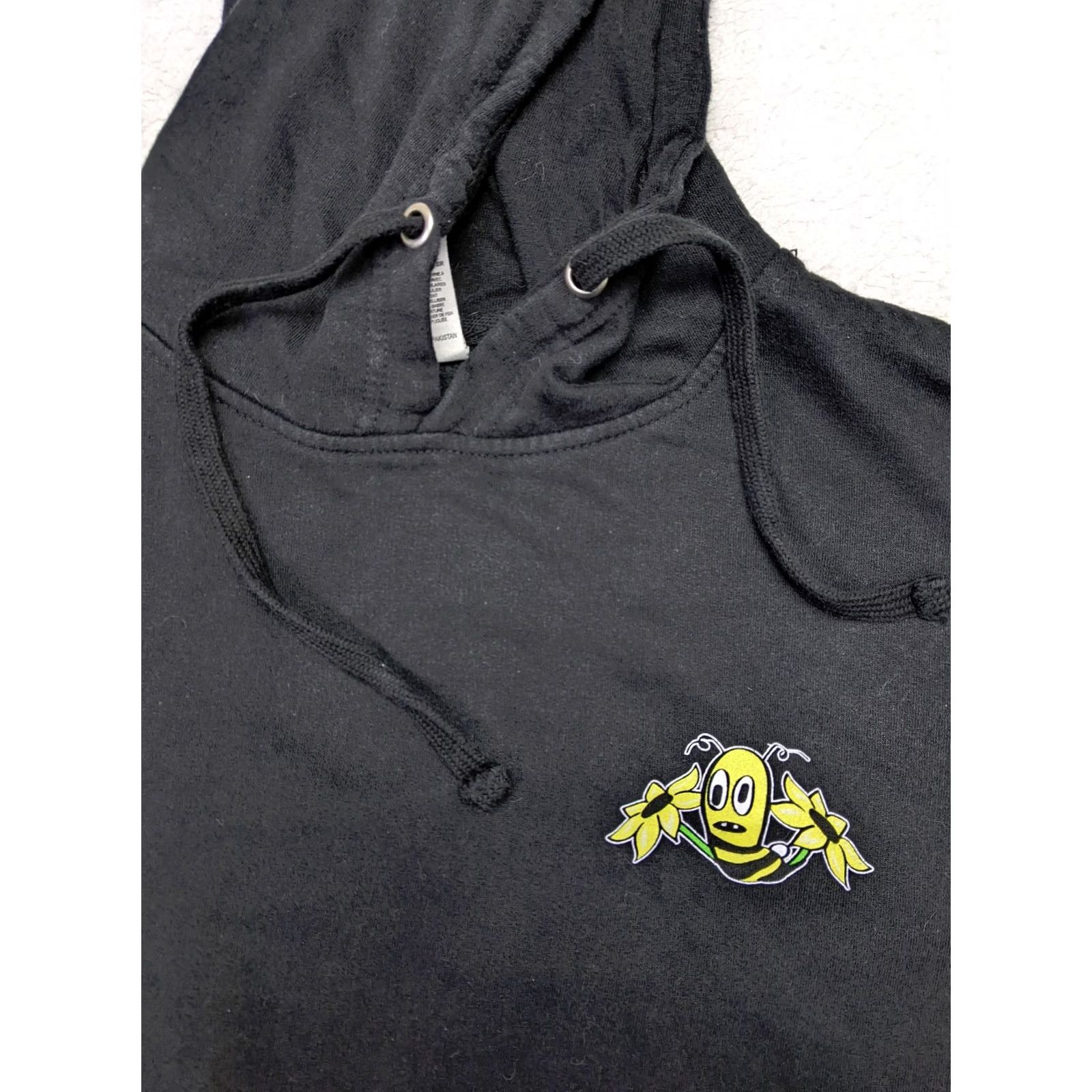 Vintage Independent Super Monster Claud Mens M Black Band Hoodie Kangaroo Pullover Size US M / EU 48-50 / 2 - 2 Thumbnail
