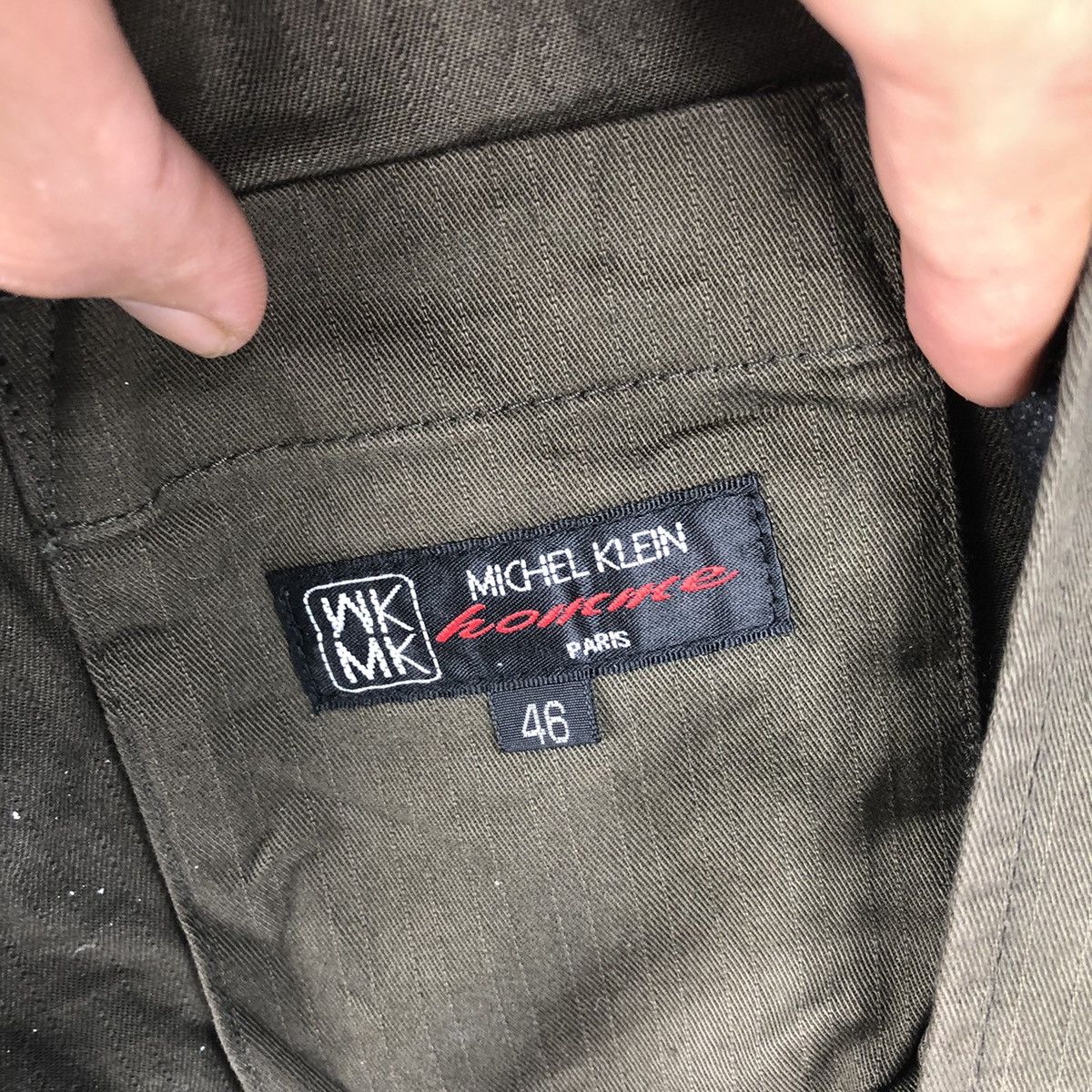 Michel Klein Vintage Michel Klein Army Tactical Jacket Size XS / US 0-2 / IT 36-38 - 15 Thumbnail
