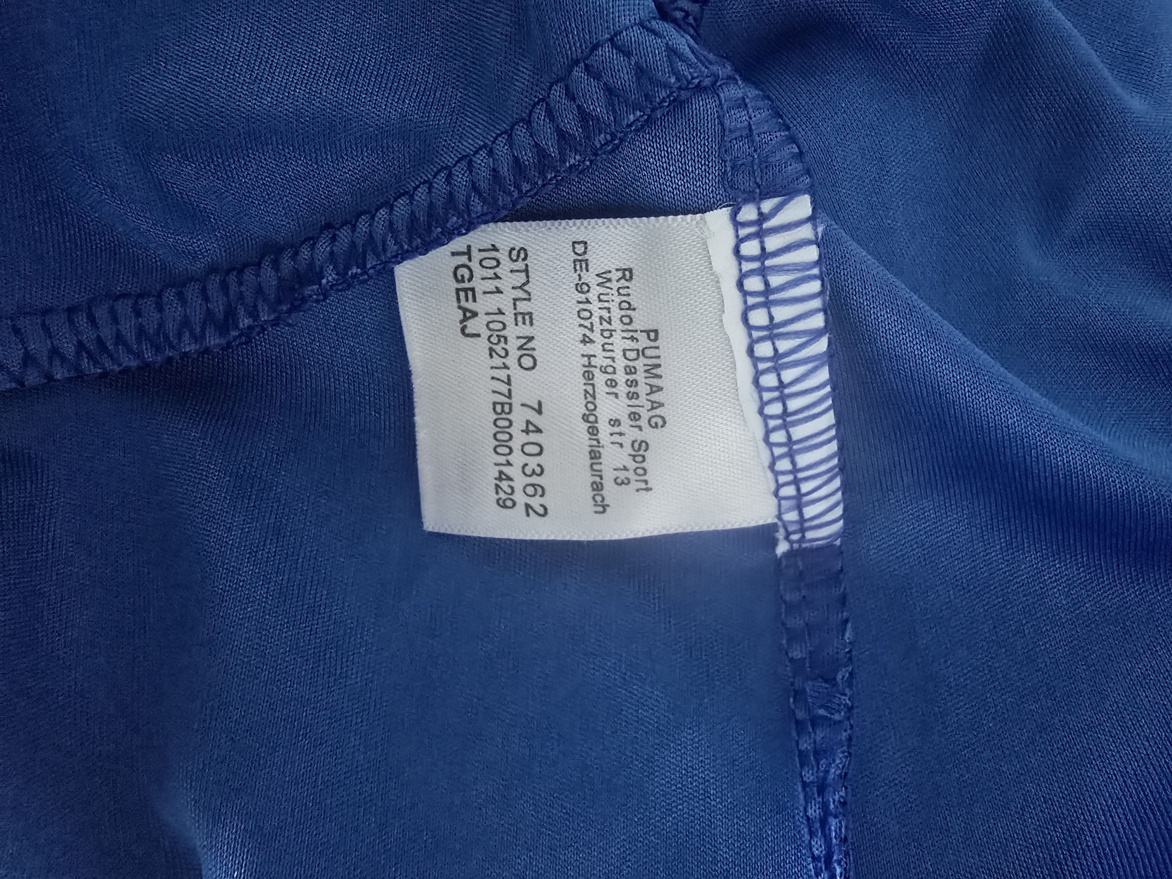 Puma Italy Pirlo #21 Jersey Puma Blue Soccer Football Shirt Men Size US S / EU 44-46 / 1 - 7 Thumbnail