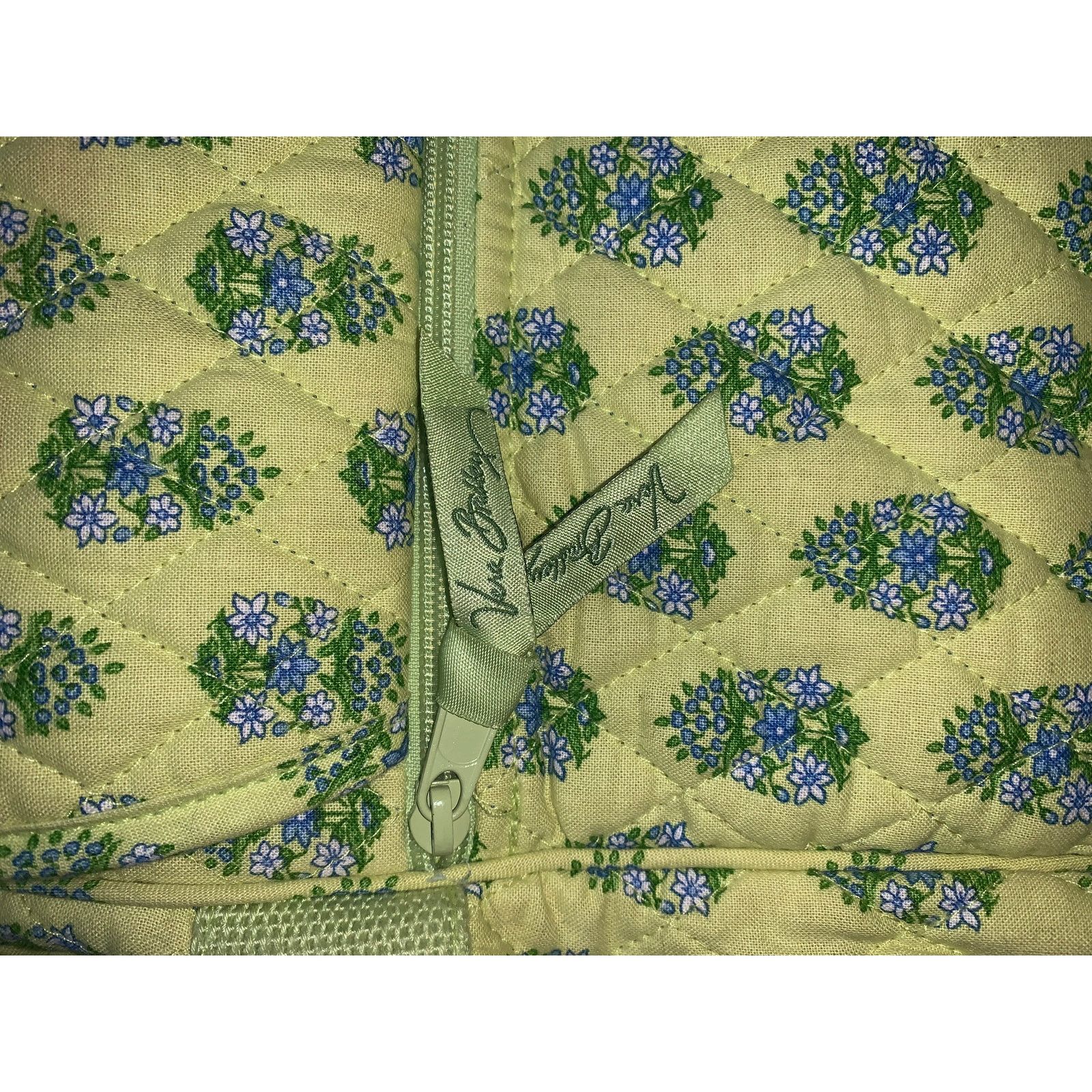 Vera Bradley Vera Bradley Patterned Bag Light Green Blue All Over Print Size ONE SIZE - 3 Thumbnail