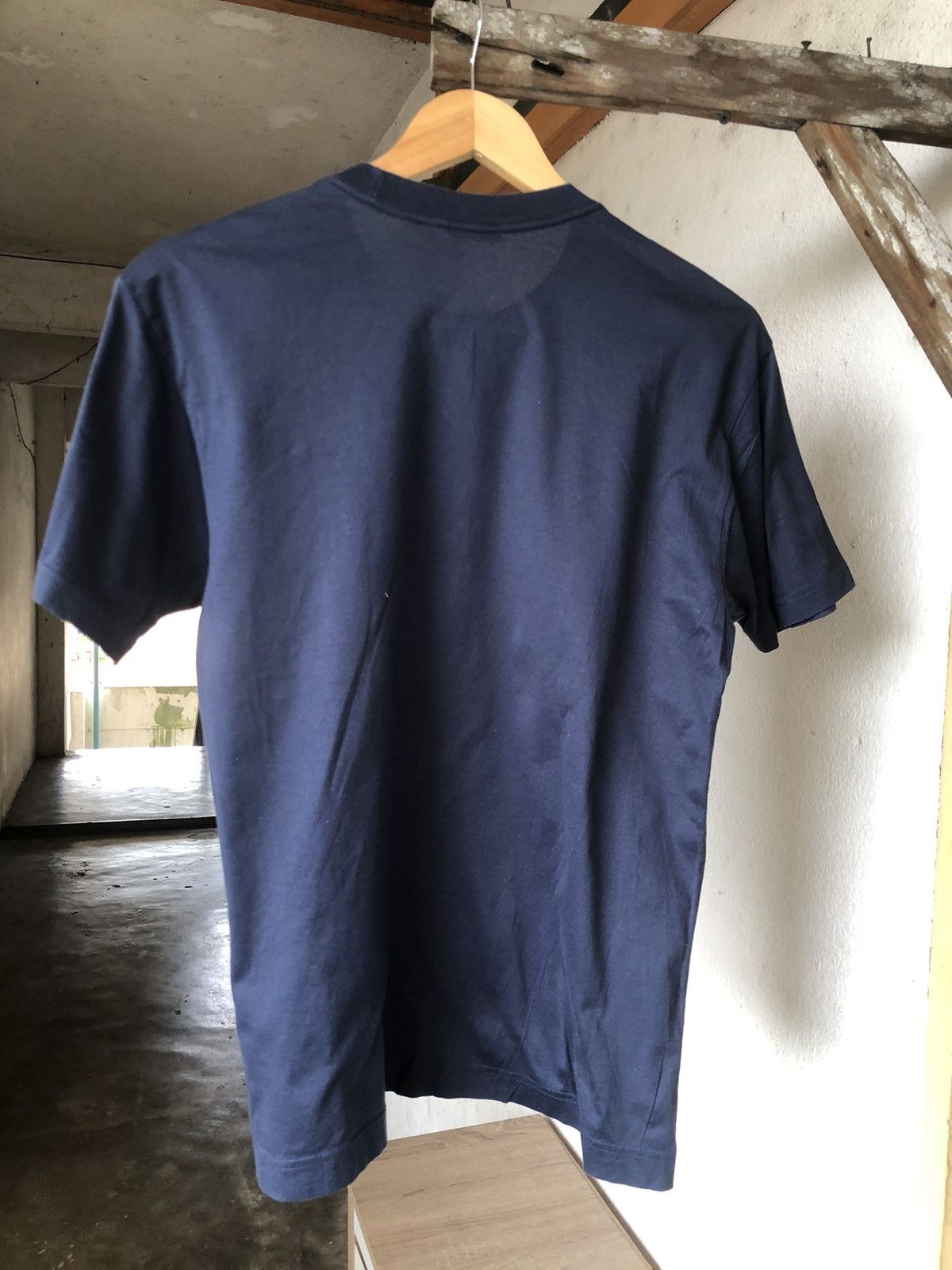 Celine Vintage 90s Celine Small Embroidery Logo Tshirt Size US M / EU 48-50 / 2 - 16 Thumbnail