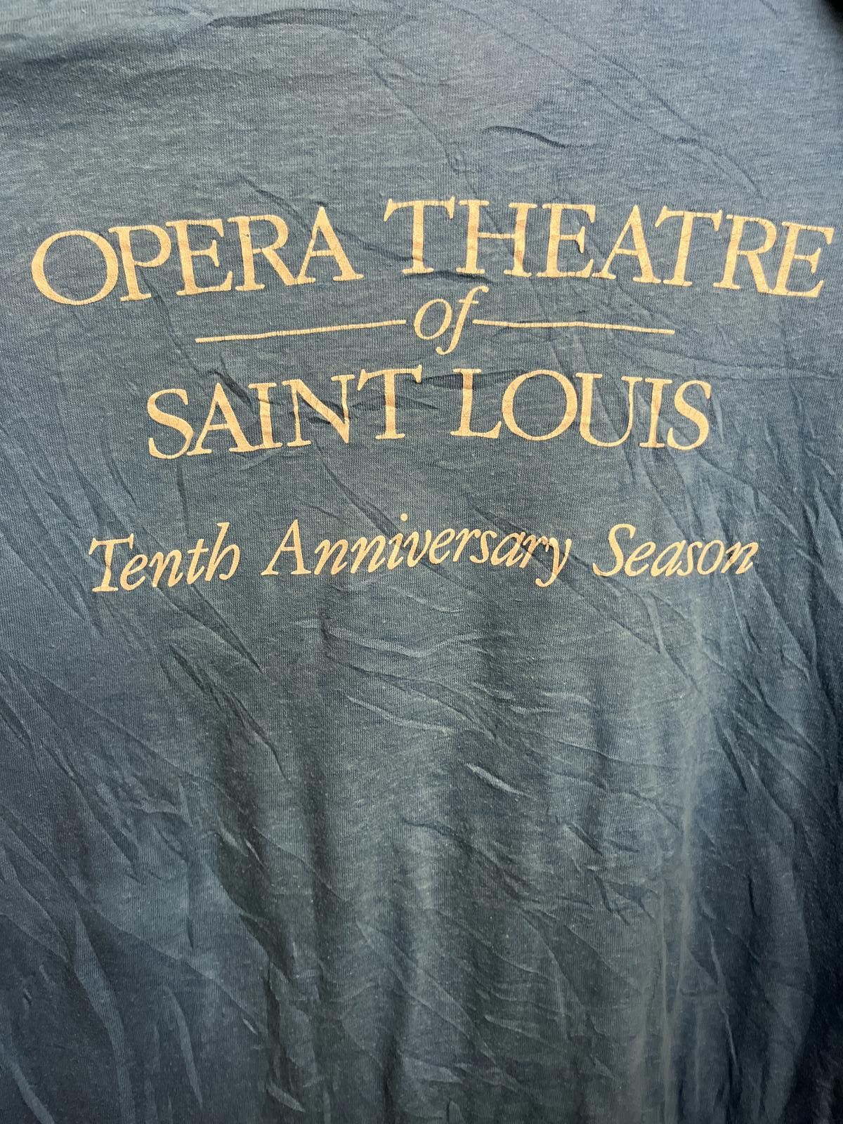 Designer VTG Opera Theatre of St. Louis T-shirt 10th Season Tee Shirt Size US S / EU 44-46 / 1 - 5 Thumbnail