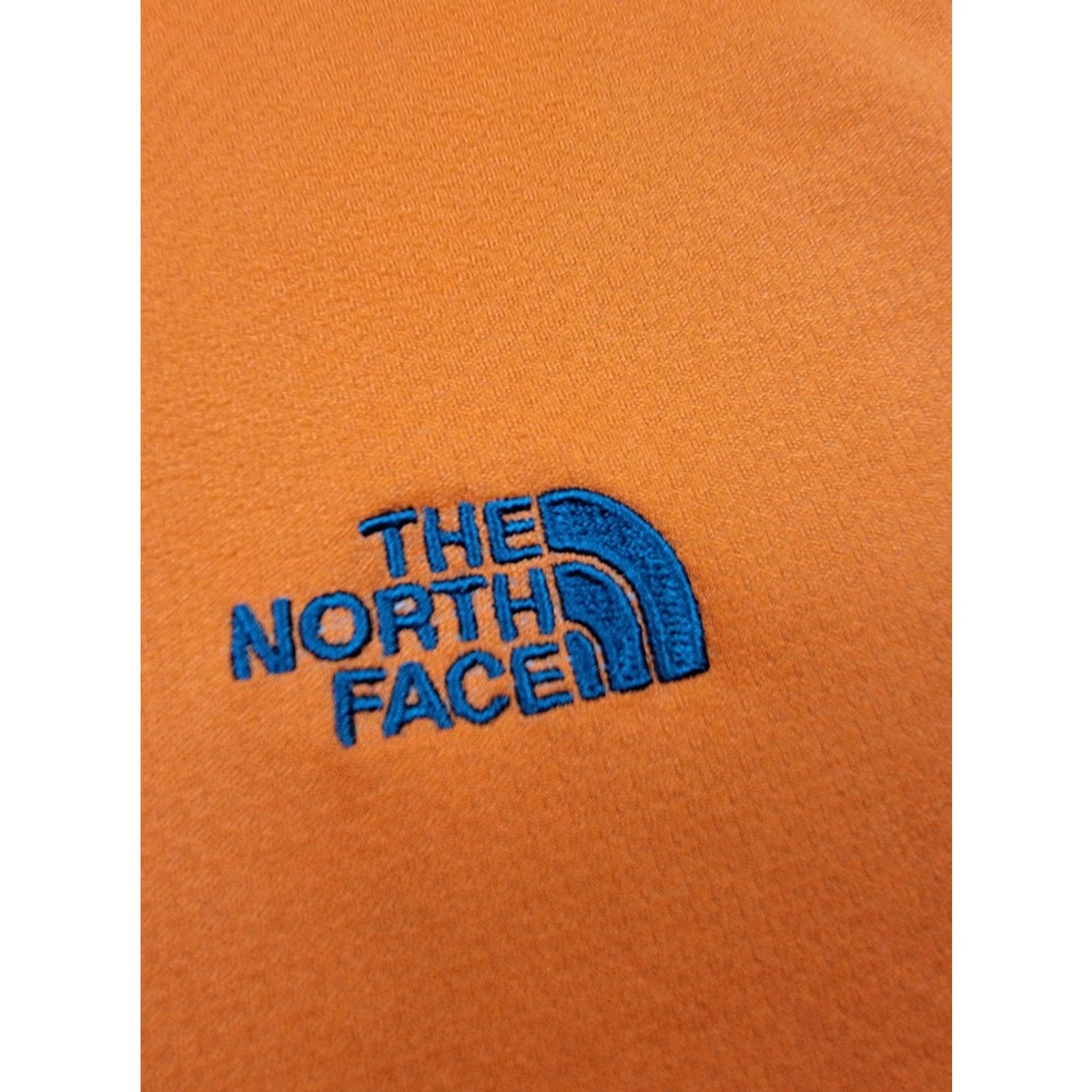 The North Face The North Face Shirt Mens XL Orange Short Sleeve Polo Snap Button Size US XL / EU 56 / 4 - 3 Thumbnail