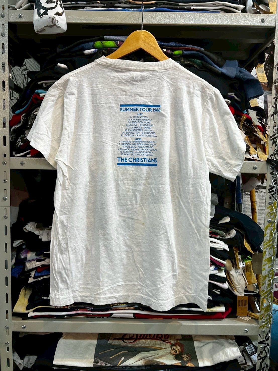 Band Tees The Christians 1988’s Size US L / EU 52-54 / 3 - 7 Thumbnail
