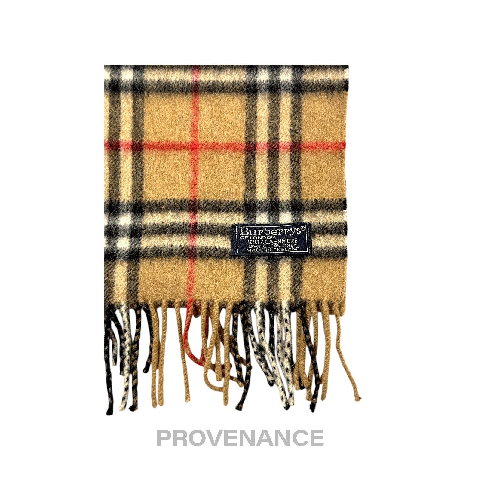 Burberry 🔴 Burberry Scarf - Nova Check Cashmere Size ONE SIZE - 6 Thumbnail