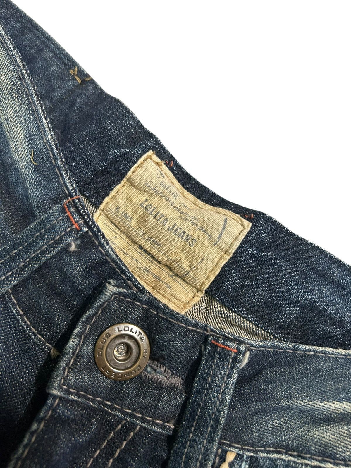 Japanese Brand × Kapital × Vintage Rusty Lolita Japanese Denim Jeans Denim Faded Size US 29 - 9 Thumbnail