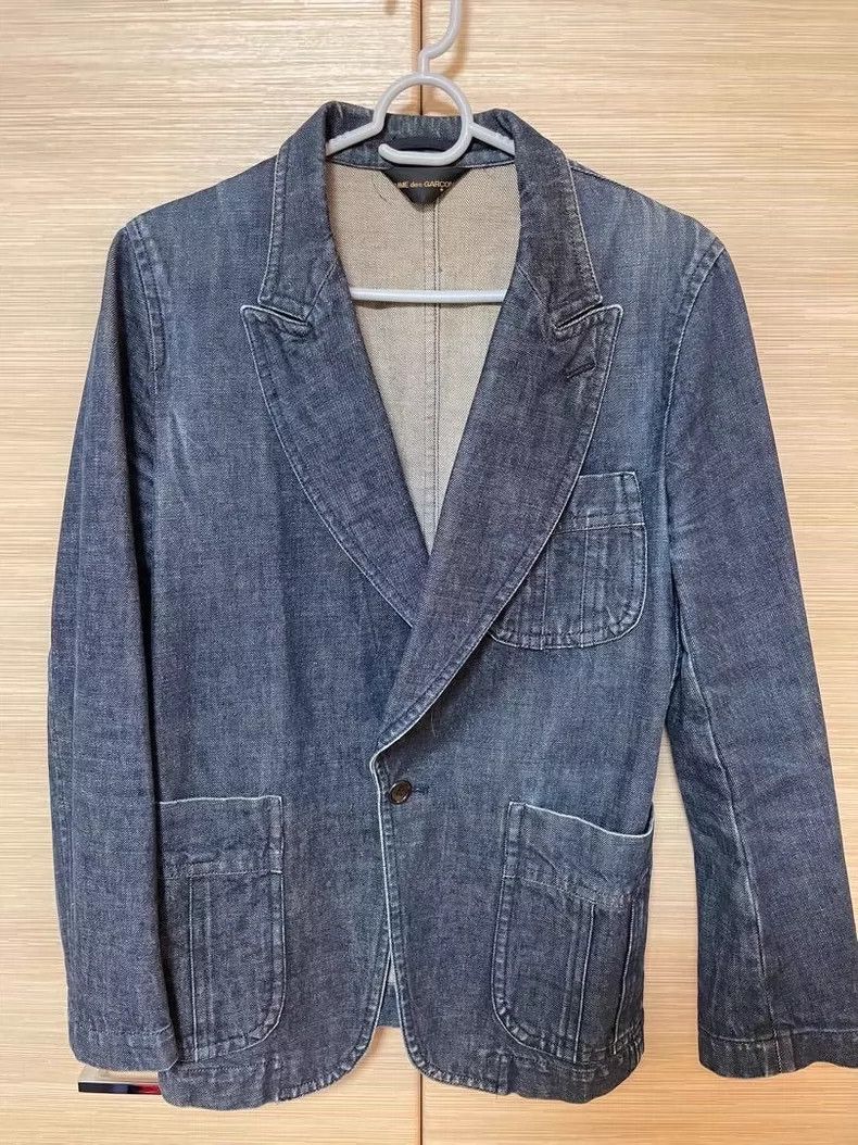 Comme des Garcons Comme des Garcons denim jacket Size M / US 6-8 / IT 42-44 - 1 Thumbnail