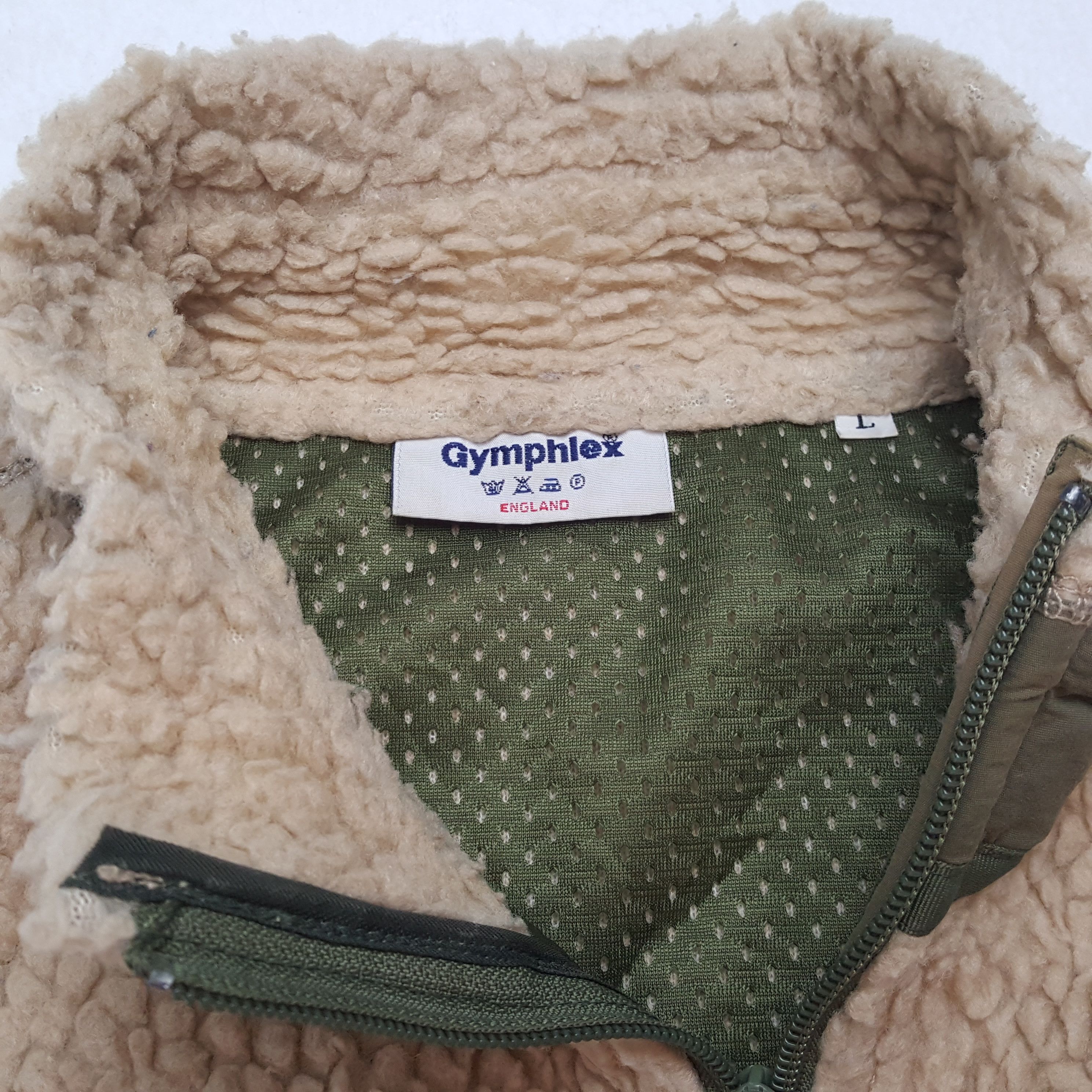 Vintage GYMPHLEX Outdoor Streetwear Style Sherpa Vest Size US S / EU 44-46 / 1 - 7 Thumbnail