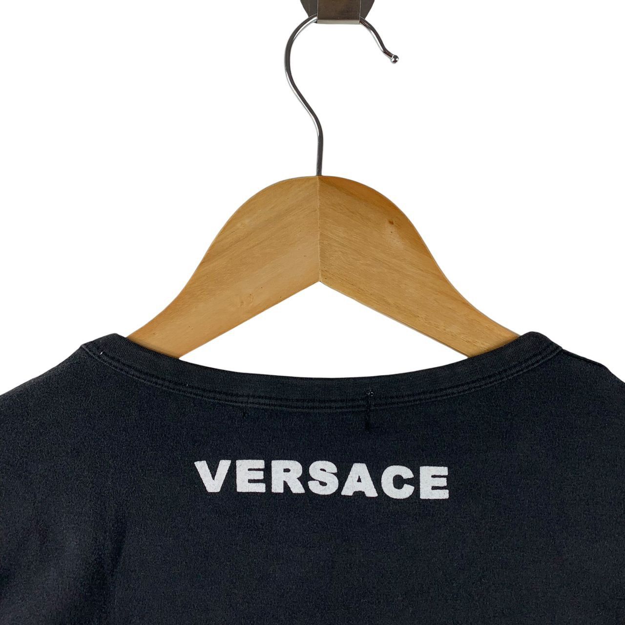 Vintage VERSACE SPORT big logo design tee