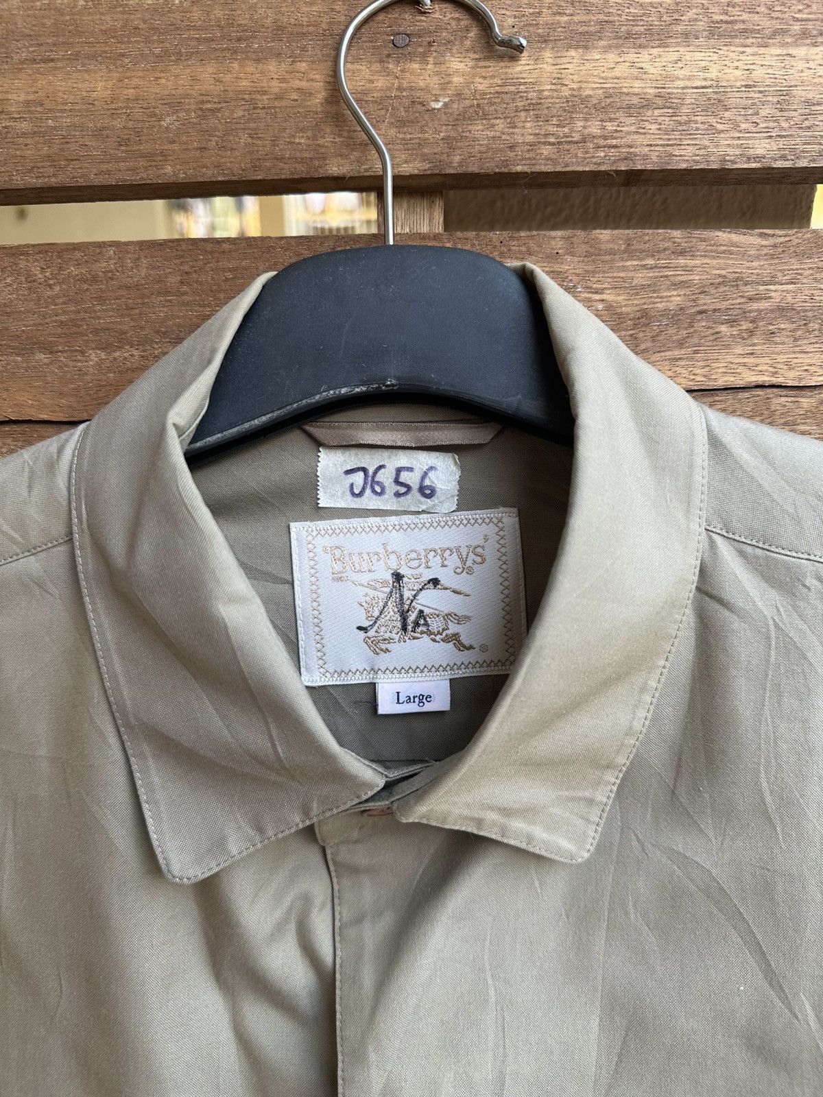 Burberry Vintage Burberrys Safari Field Jacket Size US L / EU 52-54 / 3 - 3 Thumbnail