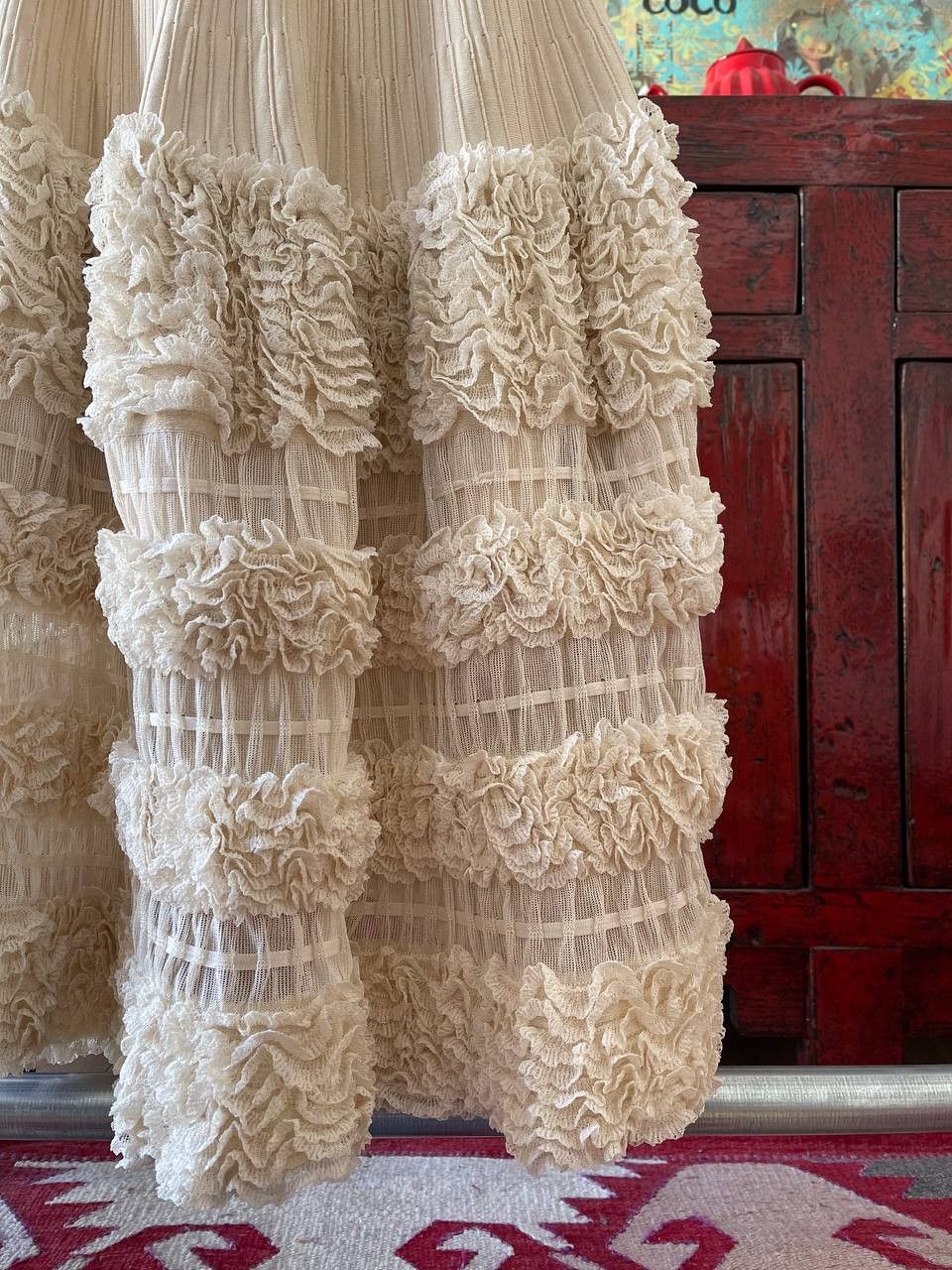 Alaia Alaia Mid-length Dress Size S / US 4 / IT 40 - 3 Thumbnail